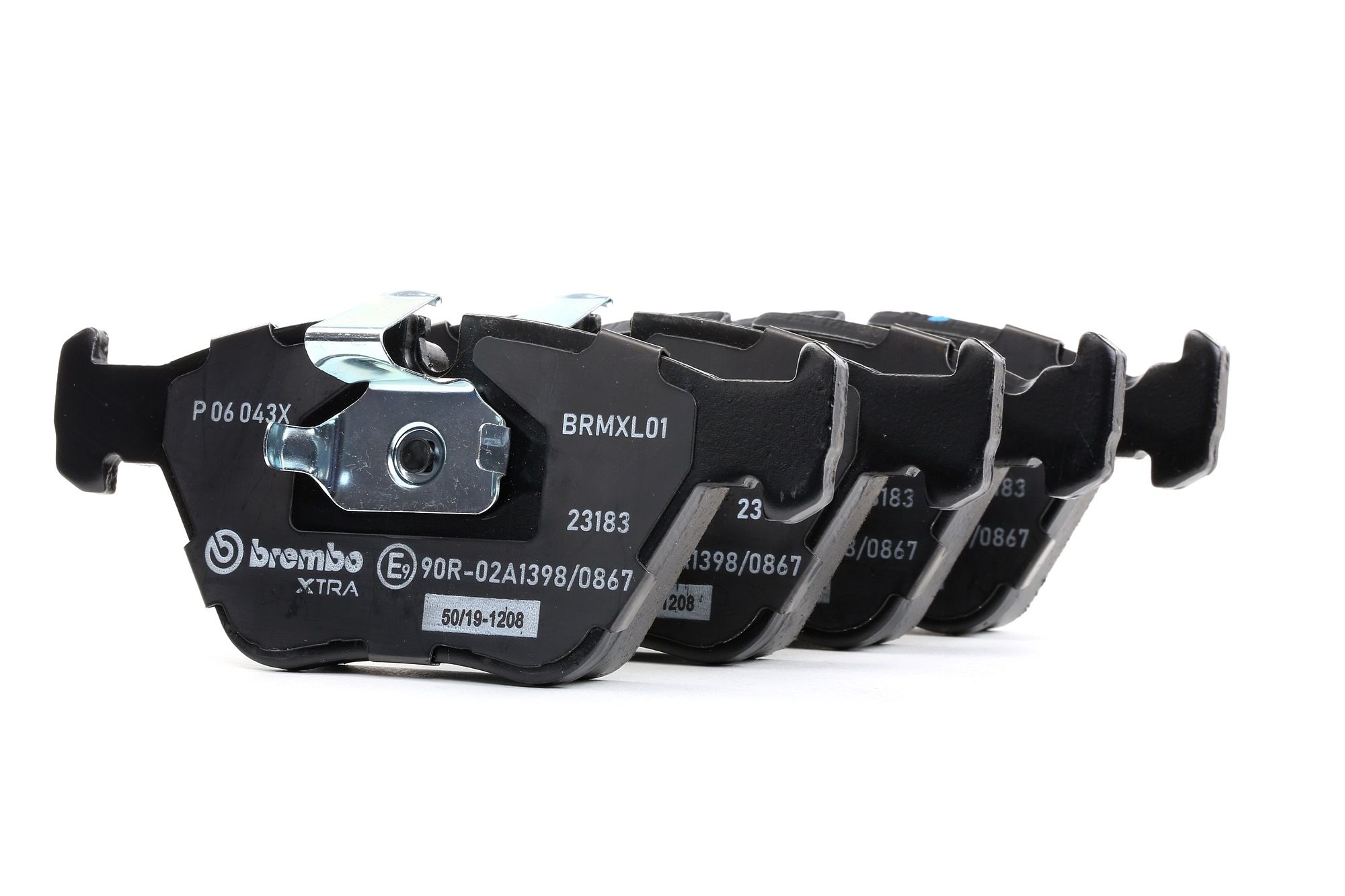 BREMBO Plaquettes De Frein XTRA LINE P 06 043X Jeu De Plaquettes De Frein,Jeu de plaquettes de frein