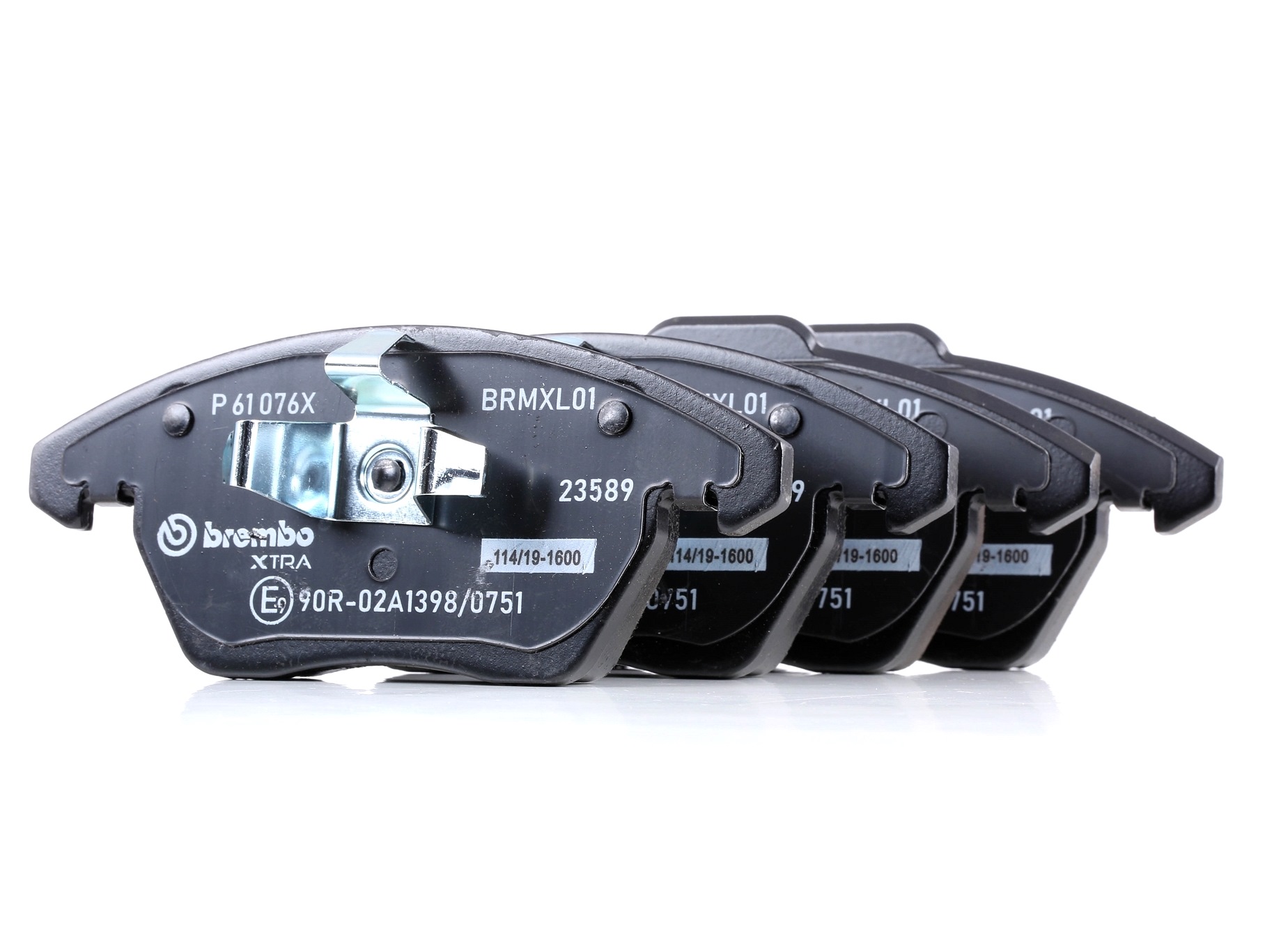 BREMBO Plaquettes De Frein XTRA LINE P 61 076X Jeu De Plaquettes De Frein,Jeu de plaquettes de frein