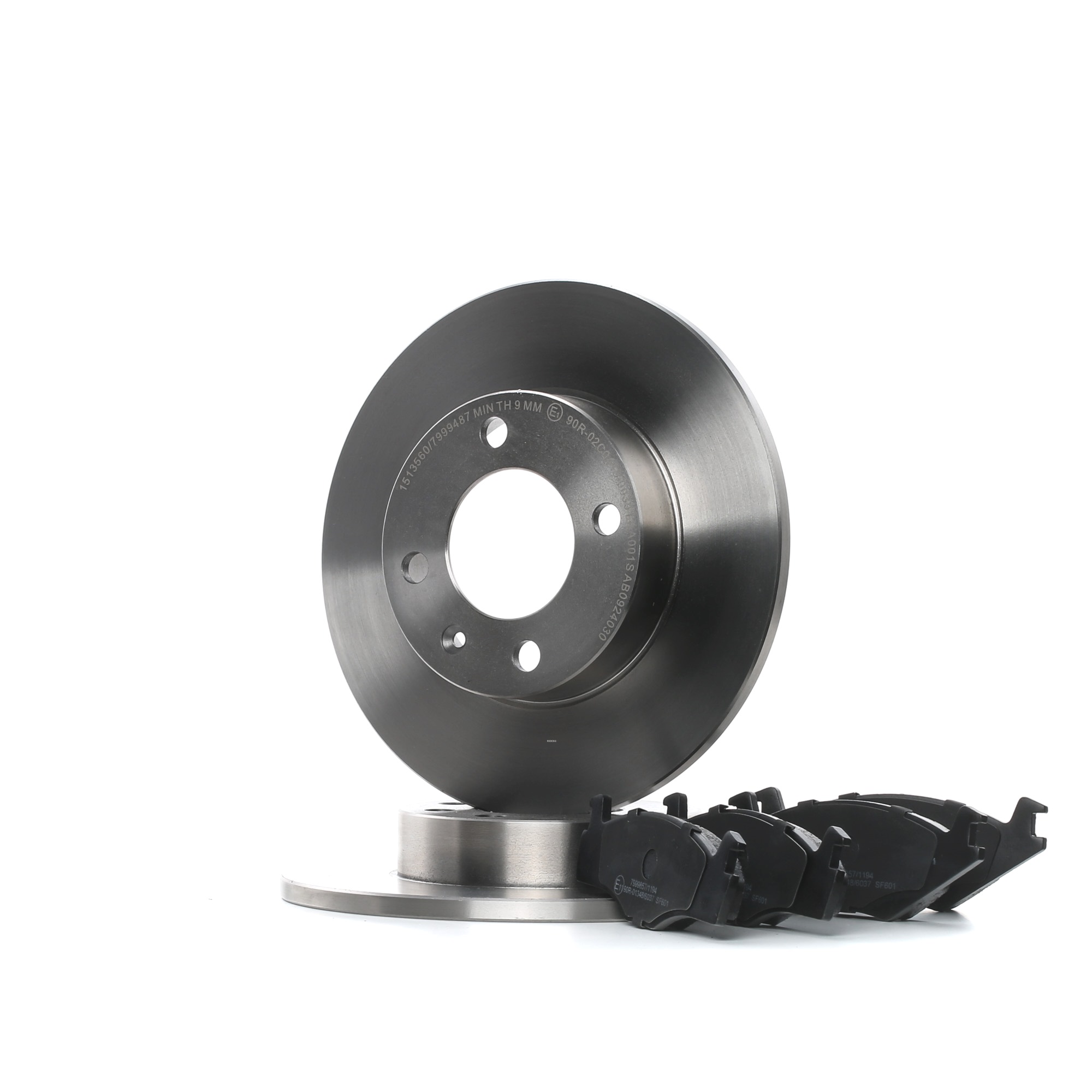 RIDEX Kit de freins, frein à disques 3405B0325 VW,SEAT,POLO 86C, 80,POLO CLASSIC 6KV2,POLO Coupé 86C