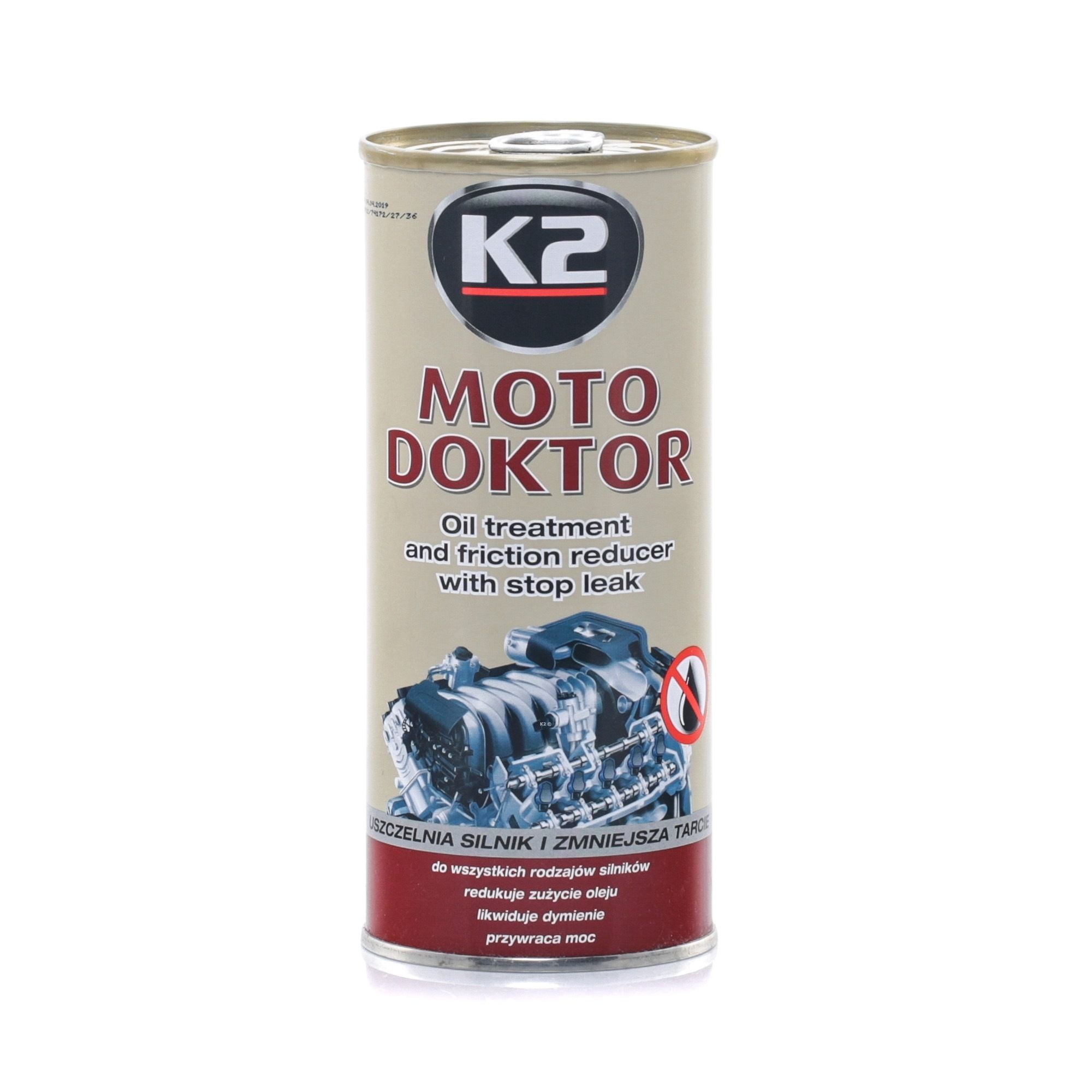 K2 Additif à l'huile moteur T345S