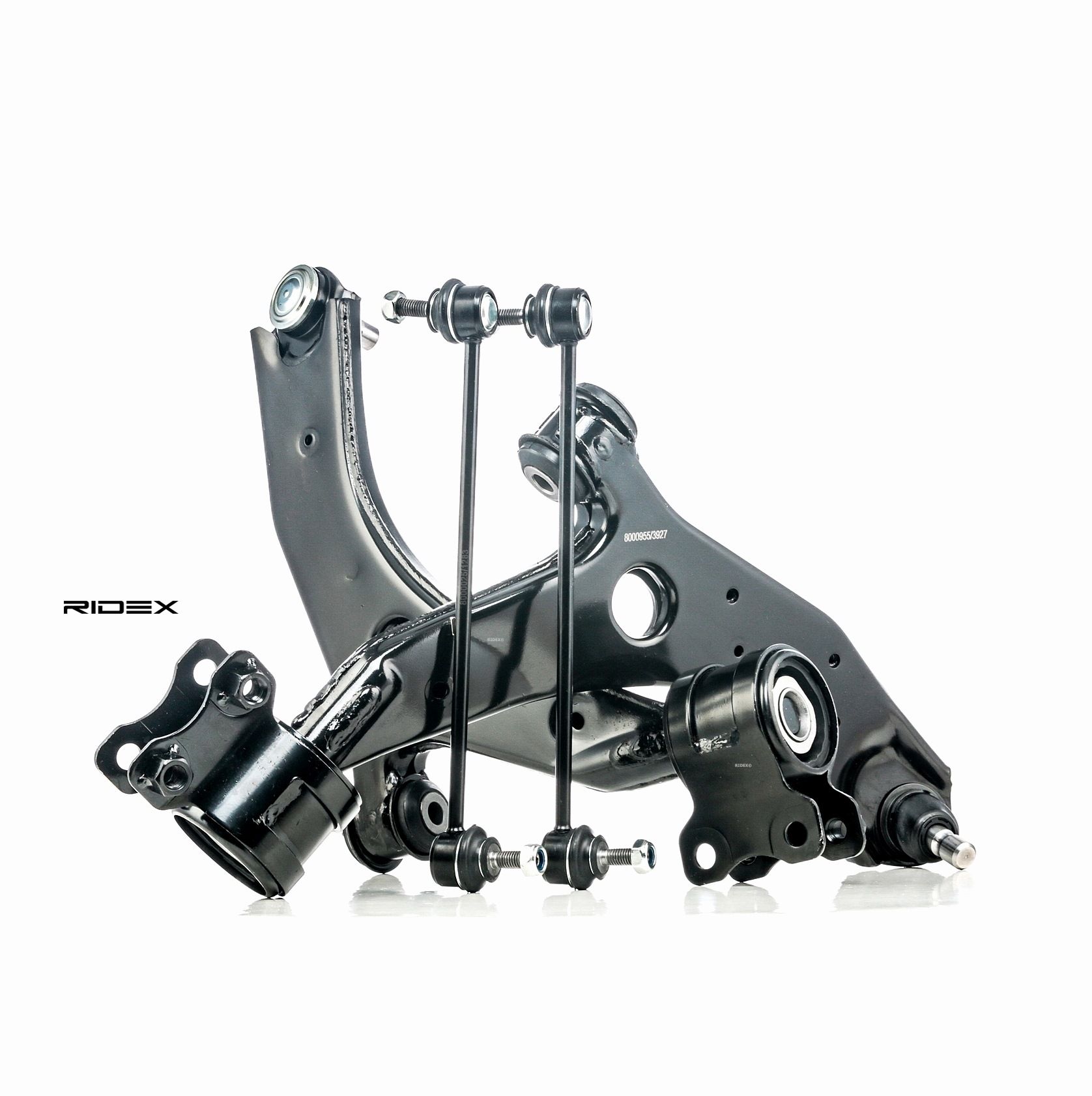RIDEX Kit de réparation, bras triangulaire 772S0096 MAZDA,5 CR19,3 BK,3 BL,3 Sedán BK,5 CW,3 Sedán B