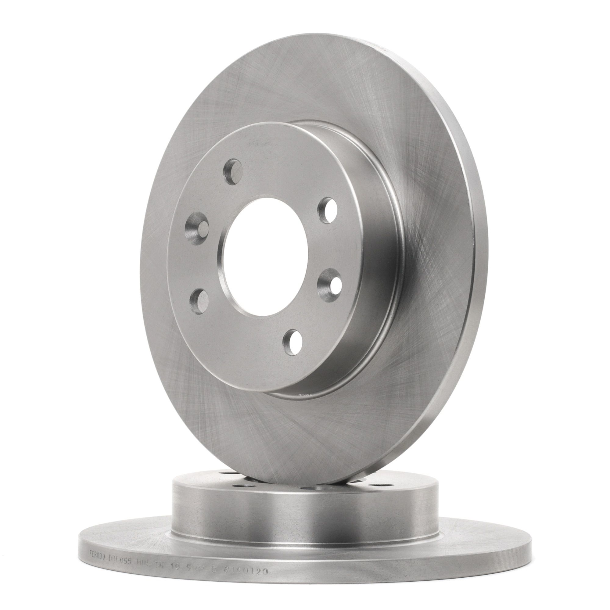 FERODO Disques De Frein DDF055 Frein à Disque,Disque de frein RENAULT,DACIA,CLIO II BB0/1/2_, CB0/1/