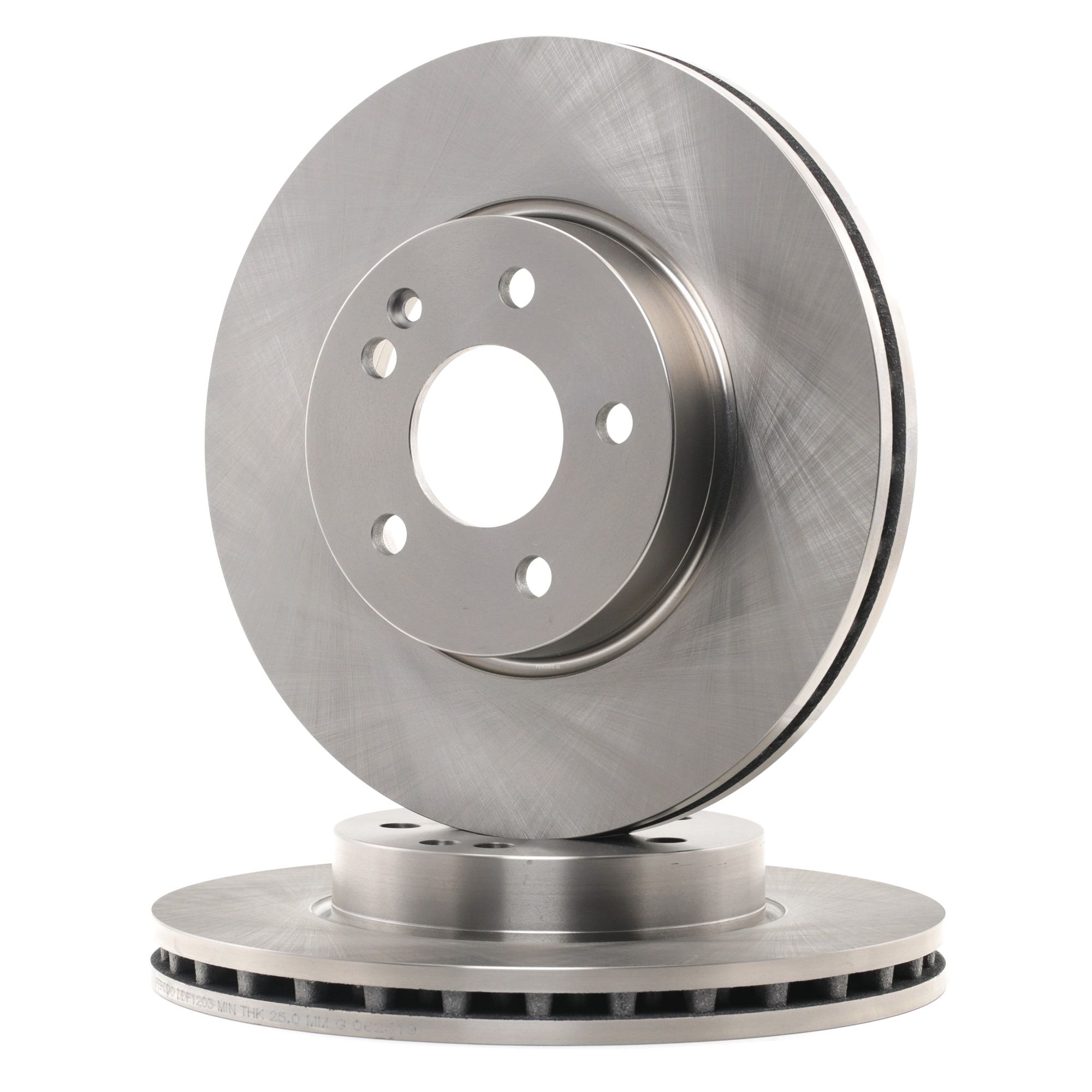 FERODO Disques De Frein DDF1203 Frein à Disque,Disque de frein MERCEDES-BENZ,VITO / MIXTO Furgón W63