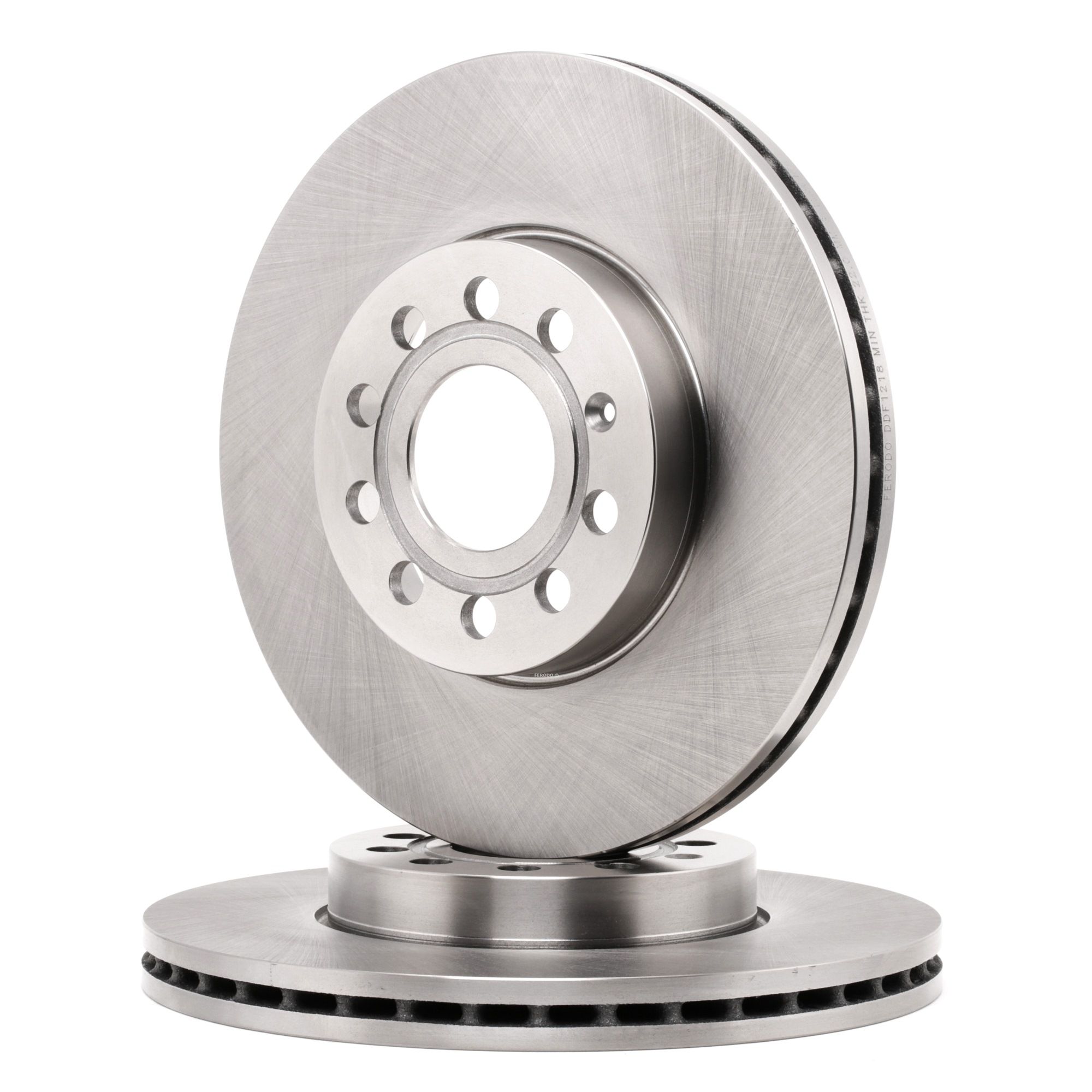 FERODO Disques De Frein DDF1218 Frein à Disque,Disque de frein VW,AUDI,SKODA,GOLF V 1K1,TOURAN 1T1,