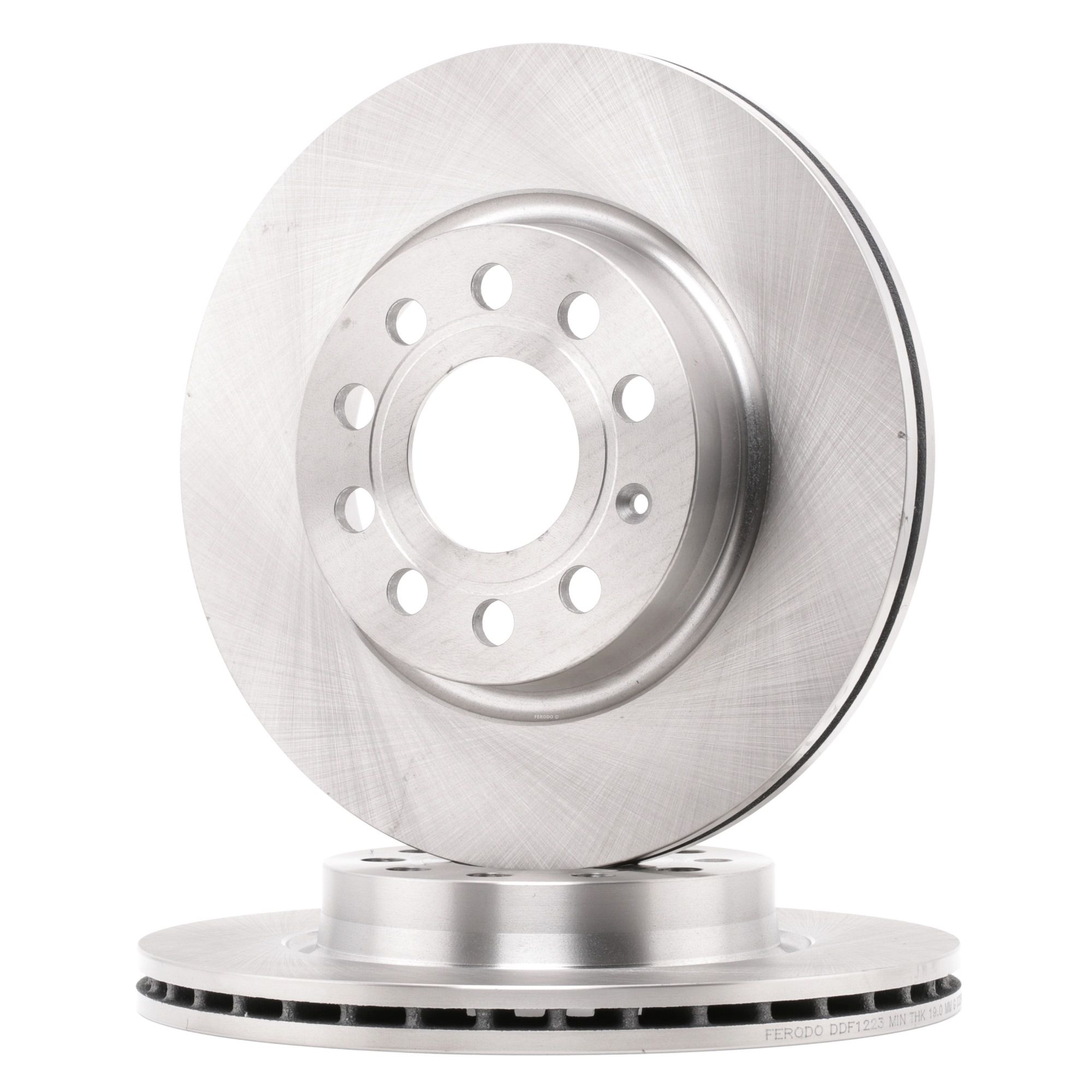 FERODO Disques De Frein DDF1223 Frein à Disque,Disque de frein VW,AUDI,SKODA,GOLF V 1K1,GOLF VI 5K1,