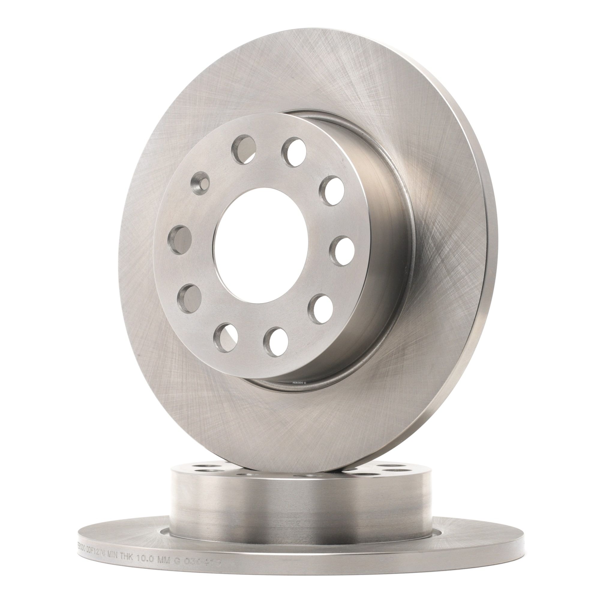 FERODO Bremsscheiben DDF1276 Scheibenbremsen,Bremsscheibe VW,SKODA,SEAT,GOLF V 1K1,TOURAN 1T1, 1T2,GOLF VI 5K1,CADDY III Kombi 2KB, 2KJ, 2CB, 2CJ