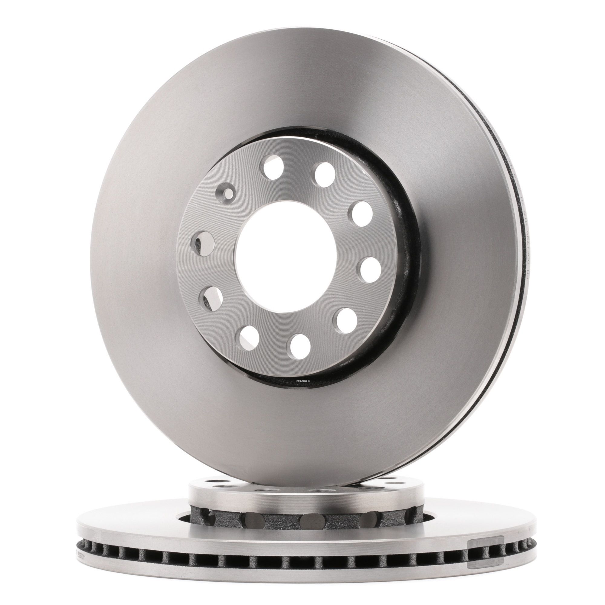 FERODO Disques De Frein DDF1706 Frein à Disque,Disque de frein VW,AUDI,SKODA,PASSAT 3B3,PASSAT 3B2,P