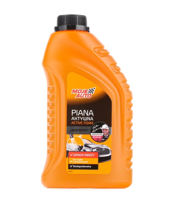 Waschreiniger und Außenpflege MOJE AUTO 19-554 für Auto (Inhalt: 1000ml, AGRAR AktivReiniger alkalisch)
