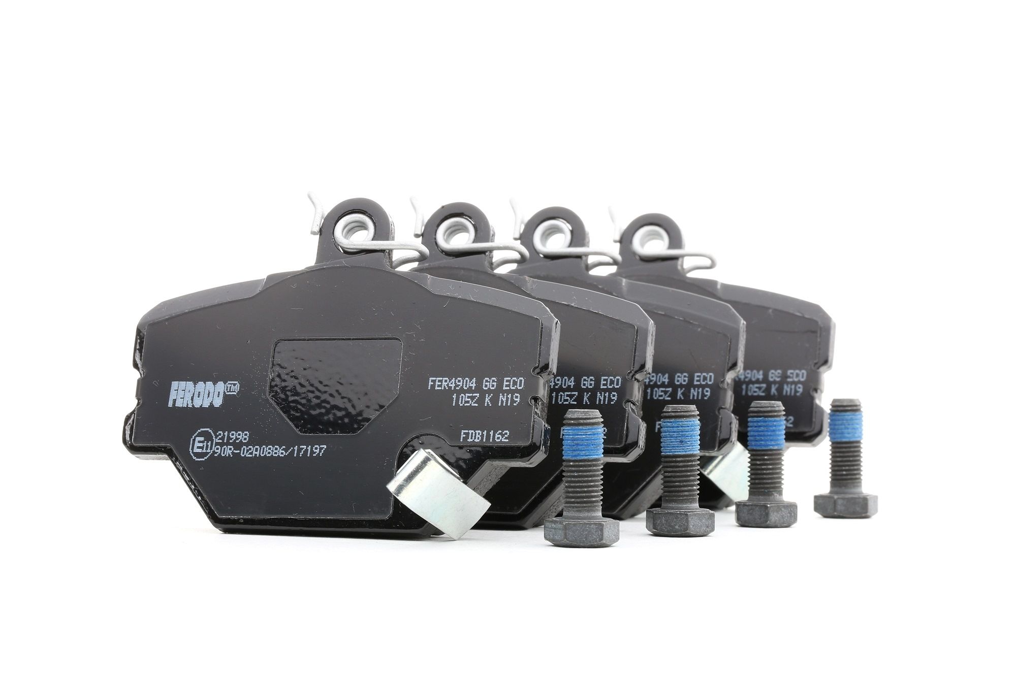FERODO Plaquettes De Frein FDB1162 Jeu De Plaquettes De Frein,Jeu de plaquettes de frein, frein à di