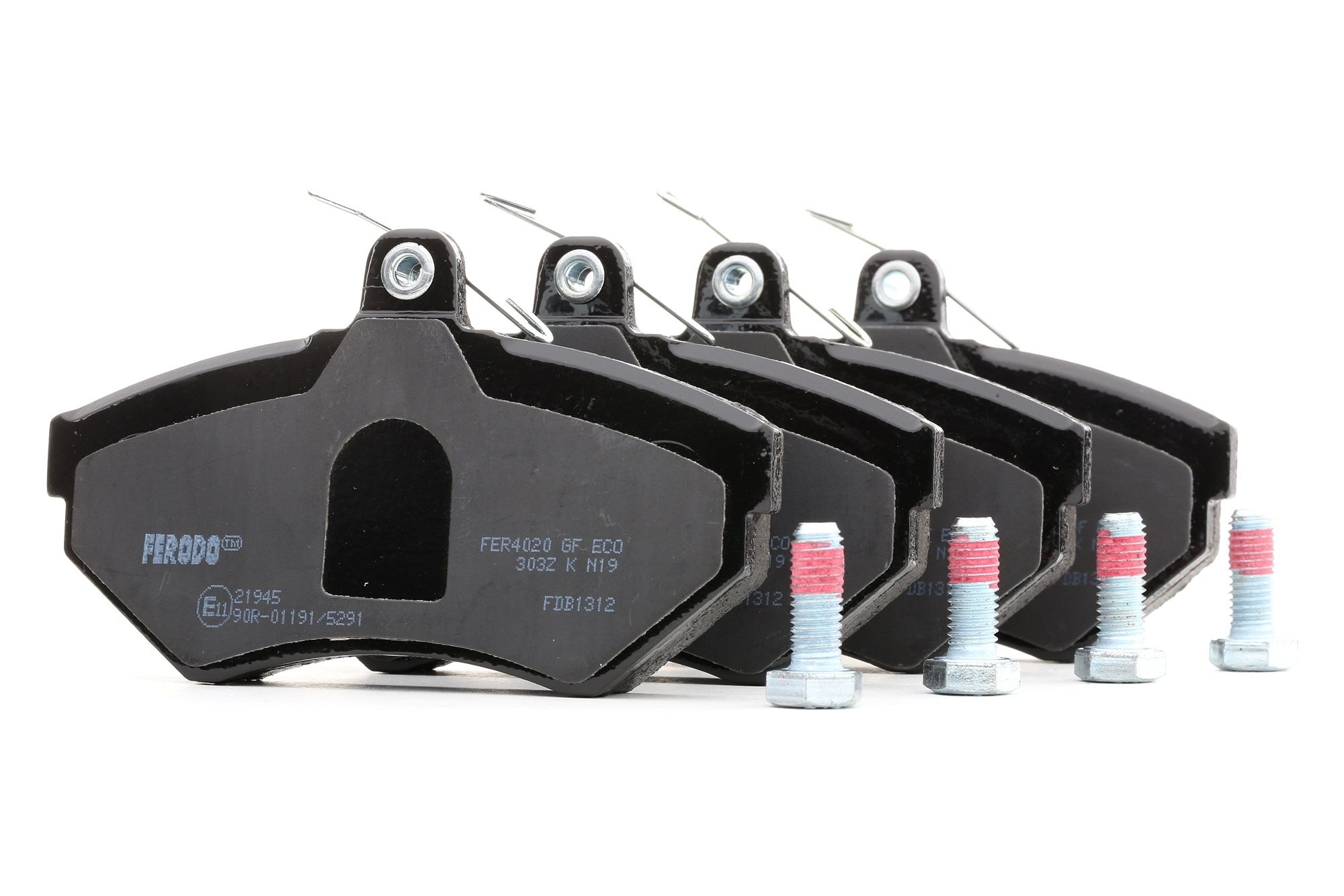 FERODO Plaquettes De Frein FDB1312 Jeu De Plaquettes De Frein,Jeu de plaquettes de frein, frein à di