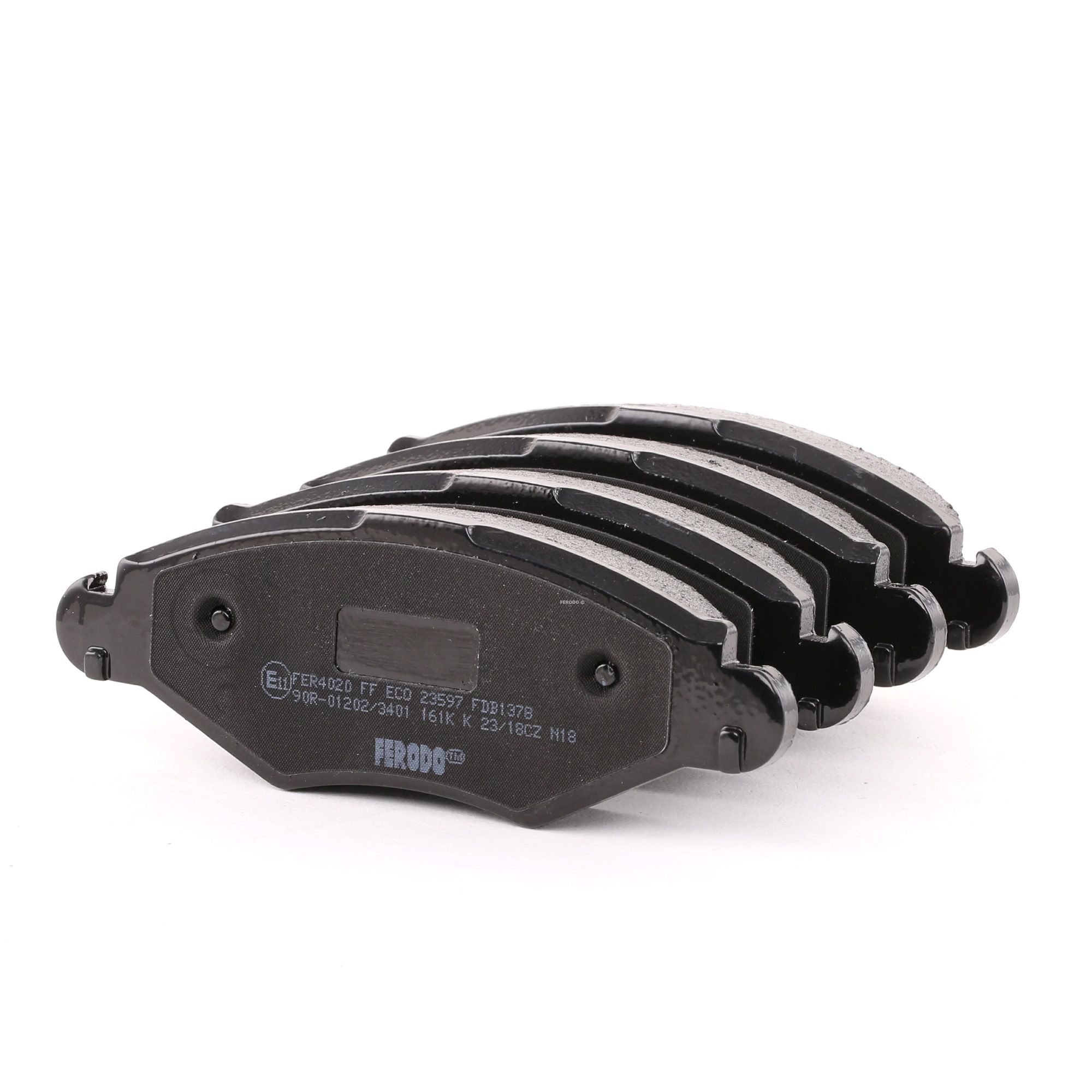 FERODO Bremsbeläge FDB1378 Bremsklötze,Scheibenbremsbelag PEUGEOT,CITROËN,206 Schrägheck 2A/C,206 SW 2E/K,206+ T3E,306 7B, N3, N5,206 Stufenheck