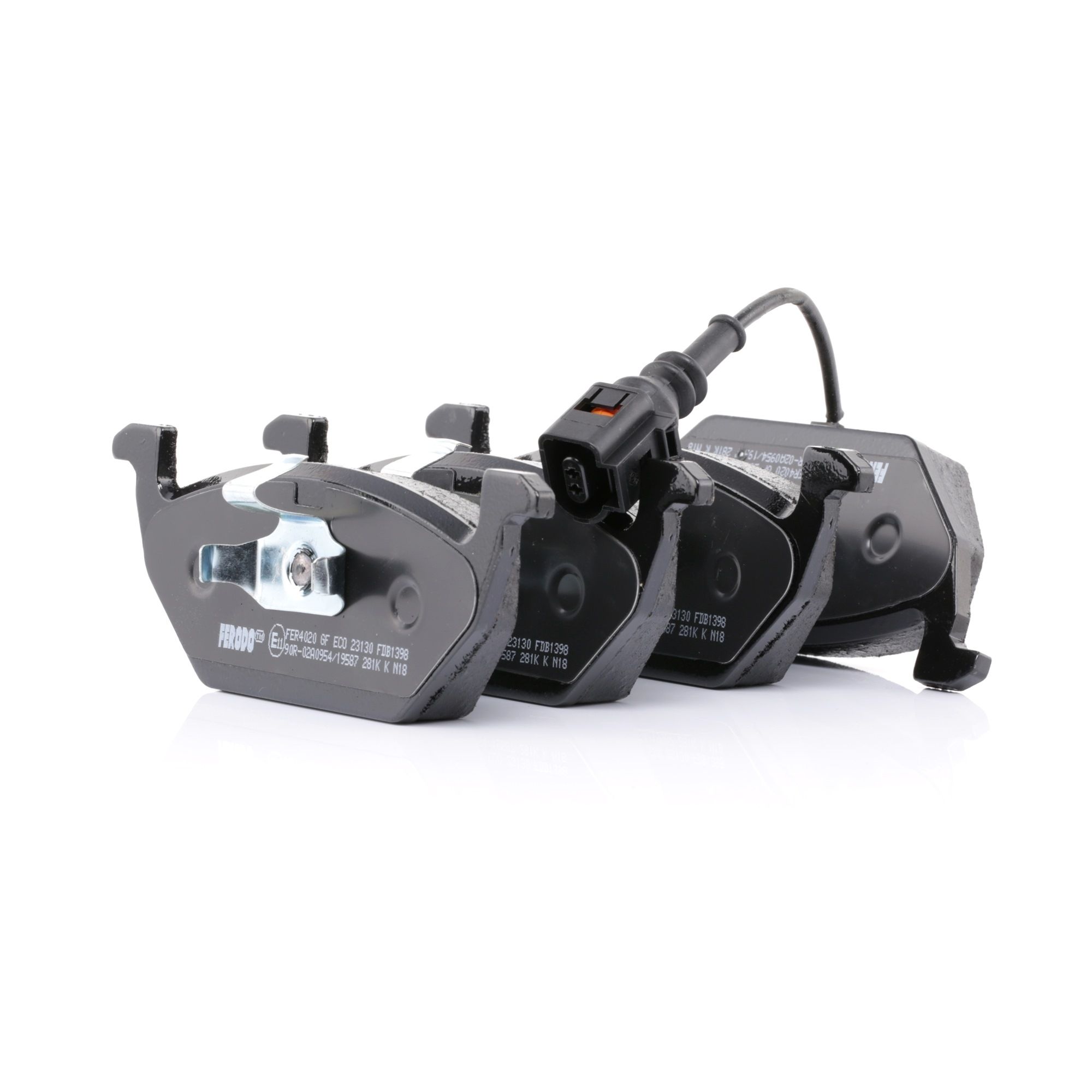 FERODO Bremsbeläge FDB1398 Bremsklötze,Scheibenbremsbelag VW,AUDI,SKODA,GOLF IV 1J1,GOLF V 1K1,POLO 9N_,GOLF VI 5K1,GOLF PLUS 5M1, 521