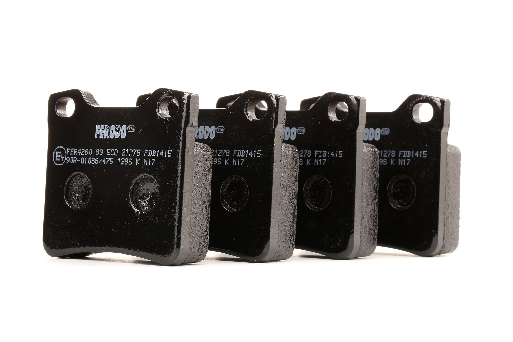 FERODO Bremsbeläge FDB1415 Bremsklötze,Scheibenbremsbelag PEUGEOT,607 9D, 9U,406 Break 8E/F,406 Coupe 8C,406 8B
