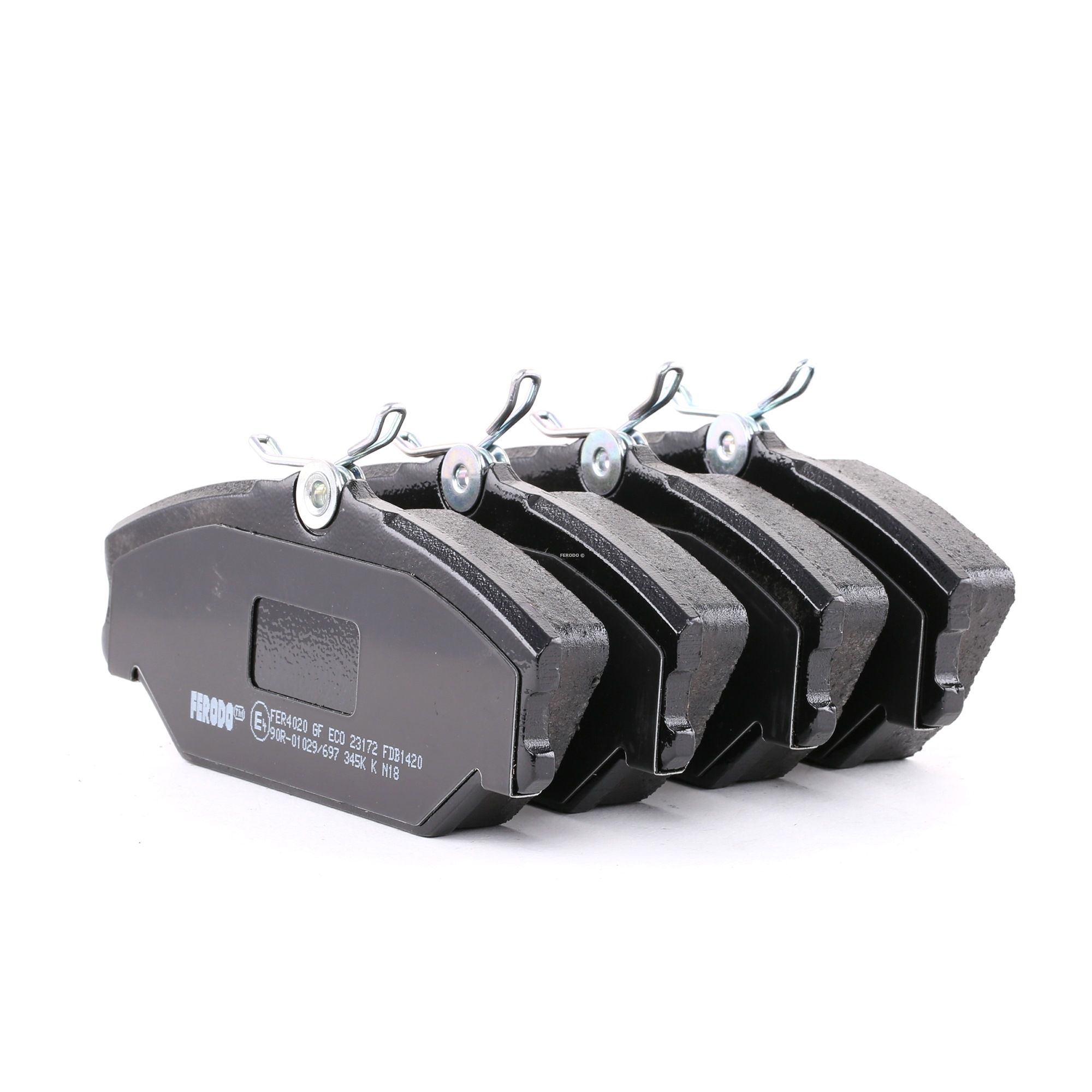 Ferodo FDB1414 Brake Pad Set set of 4 disc brake