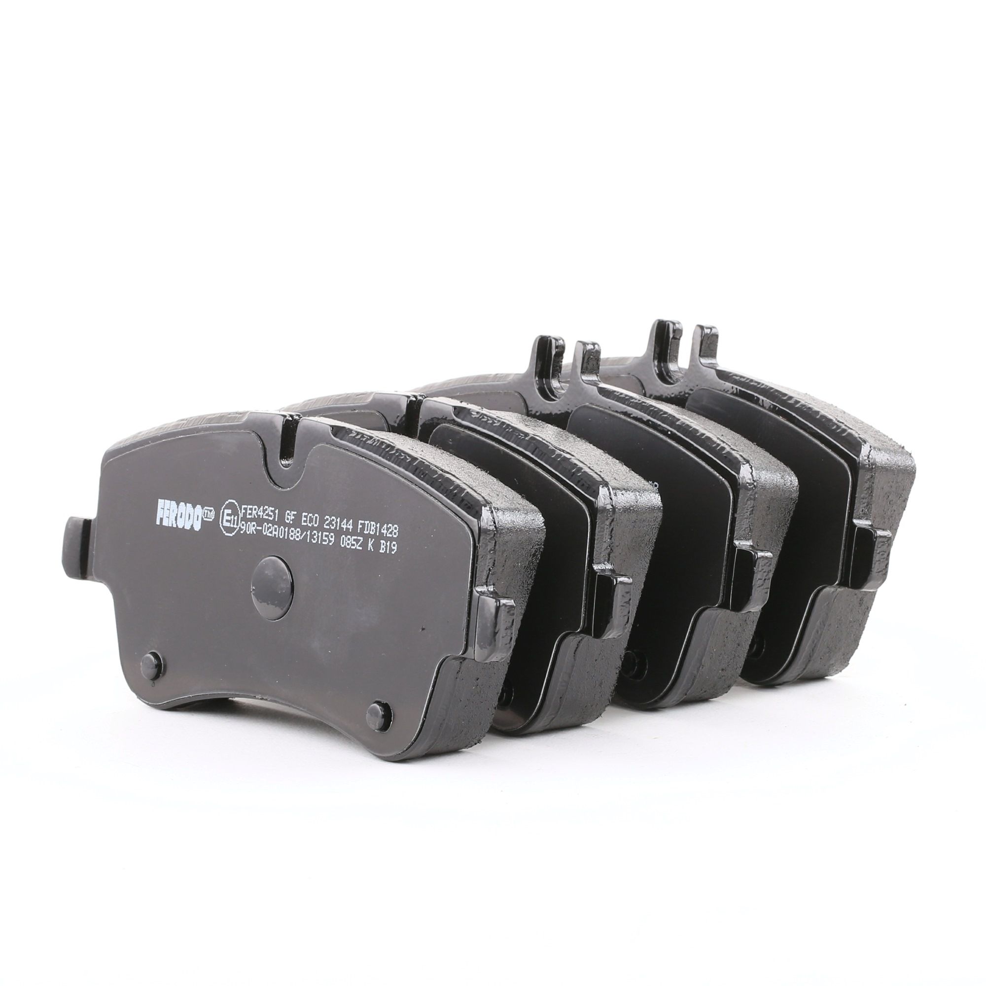 FERODO Plaquettes De Frein FDB1428 Jeu De Plaquettes De Frein,Jeu de plaquettes de frein, frein à di