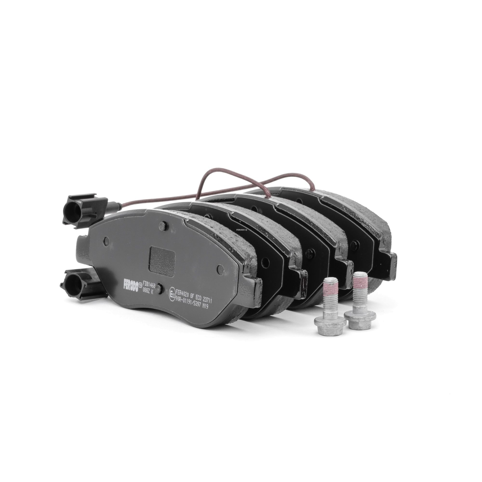 FERODO Plaquettes De Frein FDB1468 Jeu De Plaquettes De Frein,Jeu de plaquettes de frein, frein à di