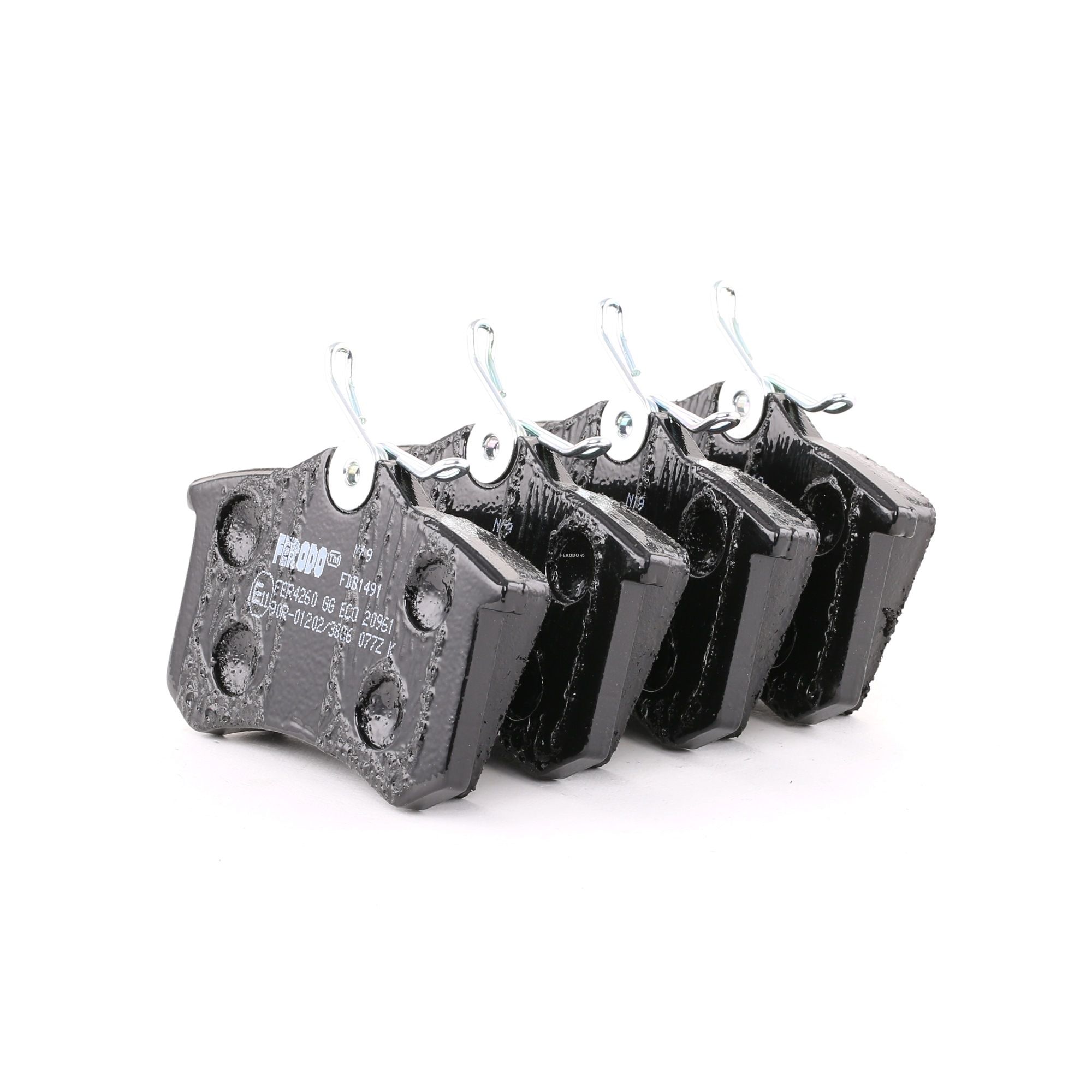 FERODO Bremsbeläge FDB1491 Bremsklötze,Scheibenbremsbelag VW,MERCEDES-BENZ,RENAULT,PASSAT Variant 3G5,PASSAT 3G2,CLS C218,CLIO II BB0/1/2_, CB0/1/2_