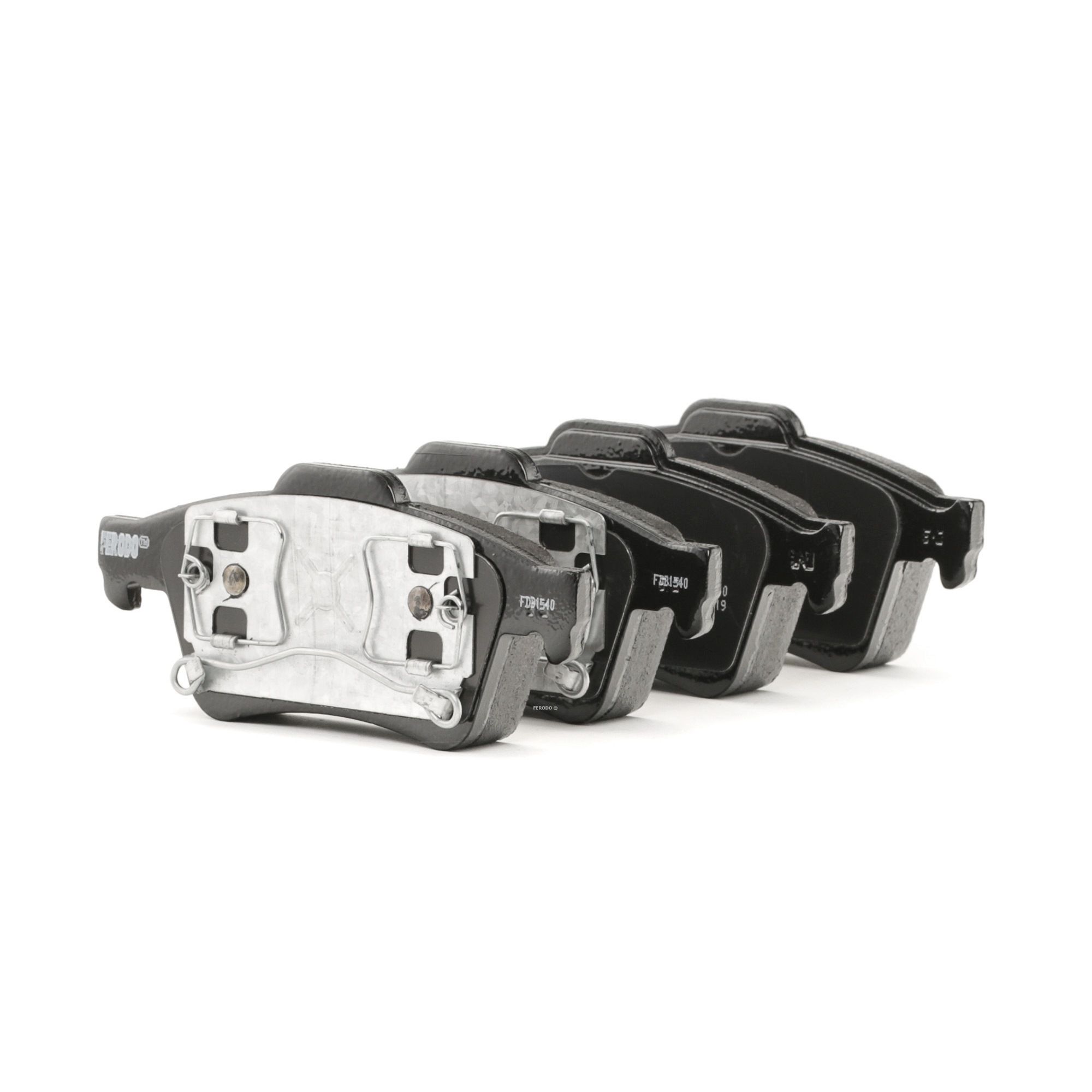 FERODO Bremsbeläge FDB1540 Bremsklötze,Scheibenbremsbelag OPEL,FORD,RENAULT,SIGNUM,ASTRA H Kasten L70,TRANSIT CONNECT P65_, P70_, P80_,TOURNEO CONNECT