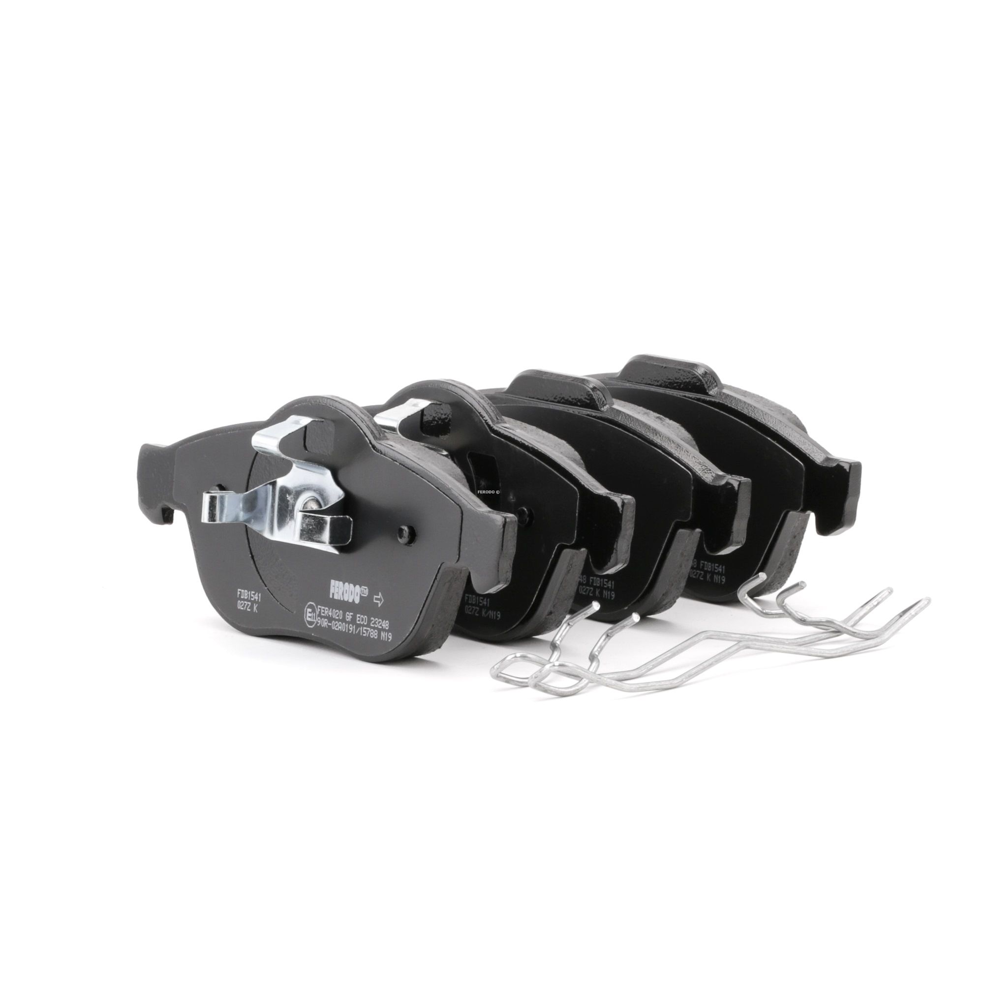 FERODO Plaquettes De Frein FDB1541 Jeu De Plaquettes De Frein,Jeu de plaquettes de frein, frein à di