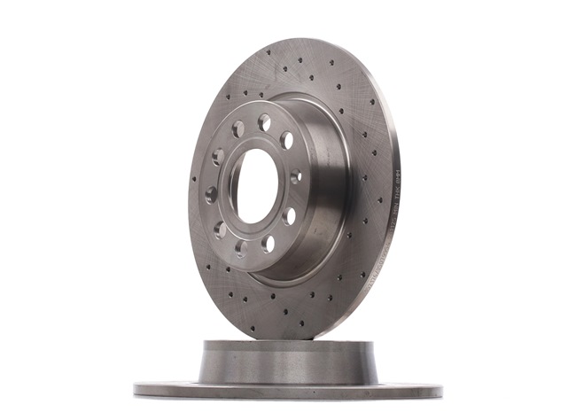 Bremsscheibe Bremsscheibendicke: 10mm, Ø: 272mm mit OEM-Nummer 1K0 615 601 AA