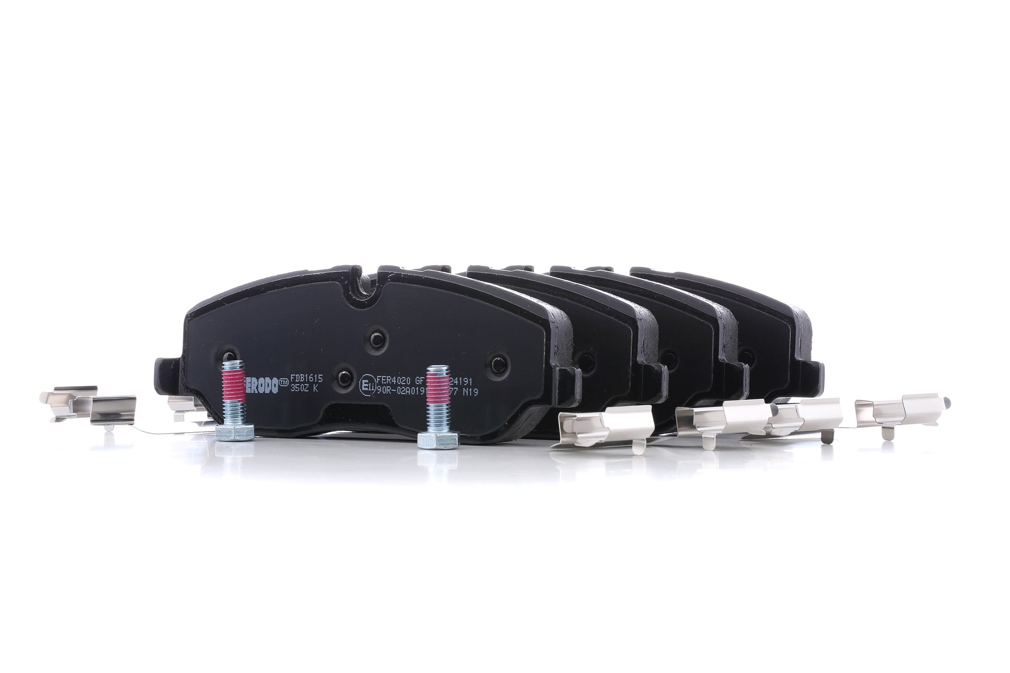 FERODO Plaquettes De Frein FDB1615 Jeu De Plaquettes De Frein,Jeu de plaquettes de frein, frein à di