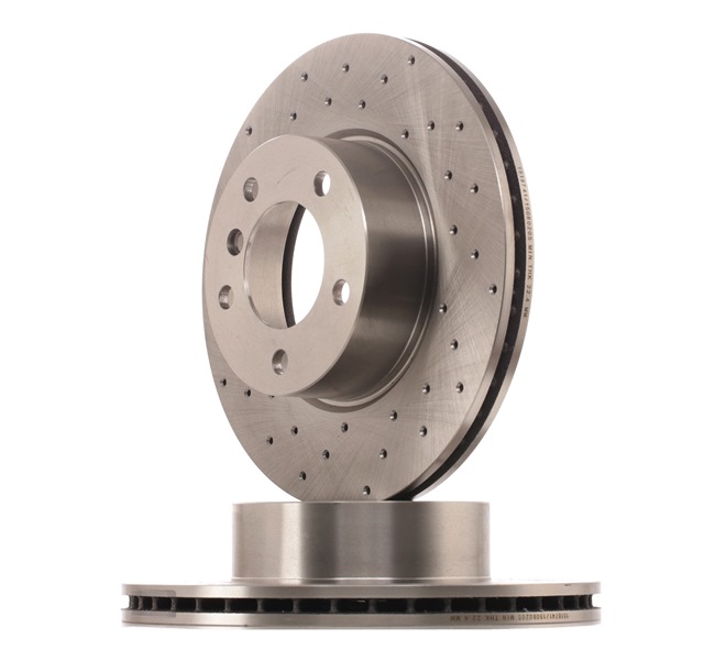 Bremsscheibe Bremsscheibendicke: 24mm, Ø: 300mm mit OEM-Nummer 34 11 6 854 998