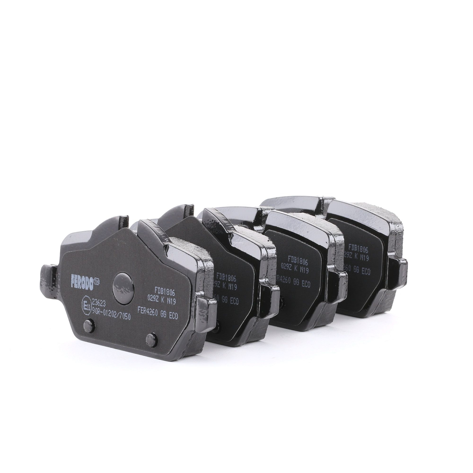 FERODO Plaquettes De Frein FDB1806 Jeu De Plaquettes De Frein,Jeu de plaquettes de frein, frein à di