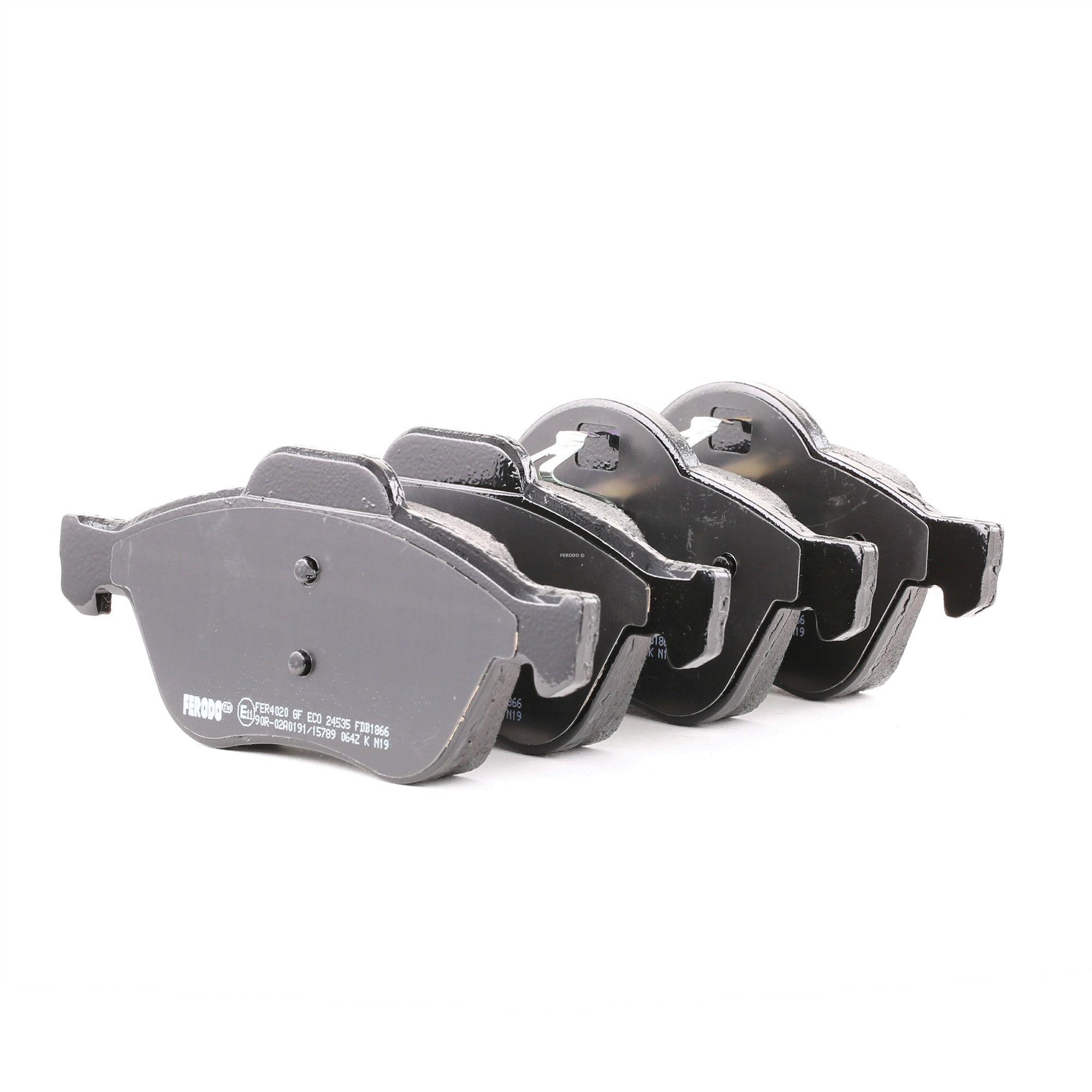FERODO Plaquettes De Frein FDB1866 Jeu De Plaquettes De Frein,Jeu de plaquettes de frein, frein à di