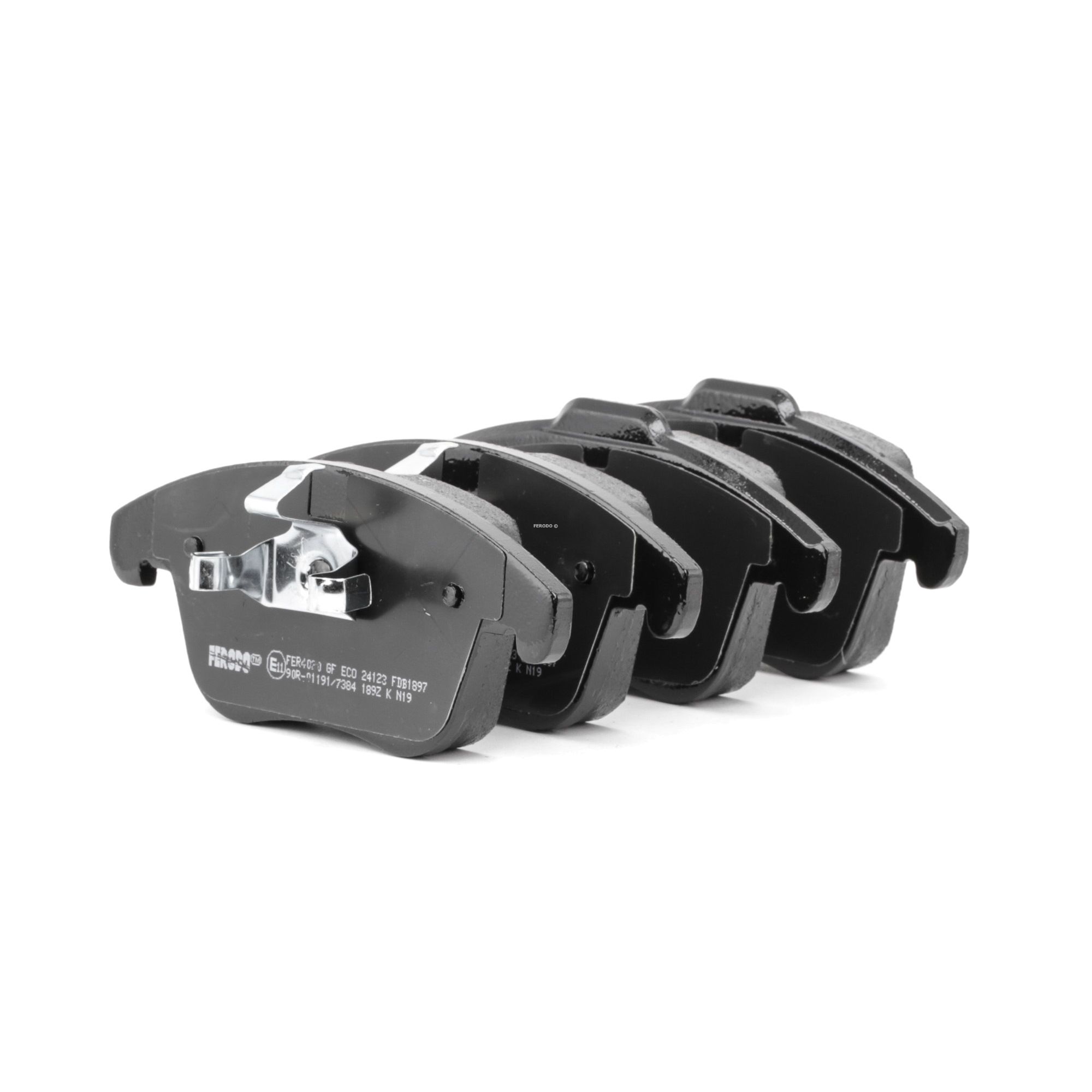 FERODO Plaquettes De Frein FDB1897 Jeu De Plaquettes De Frein,Jeu de plaquettes de frein, frein à di