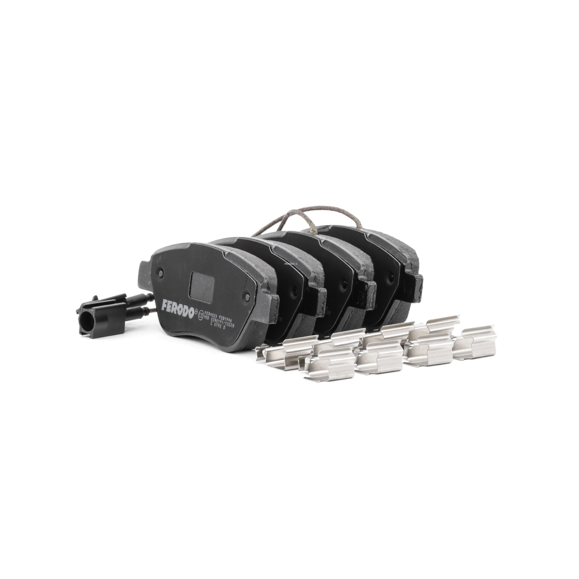 FERODO Plaquettes De Frein FDB1946 Jeu De Plaquettes De Frein,Jeu de plaquettes de frein, frein à di