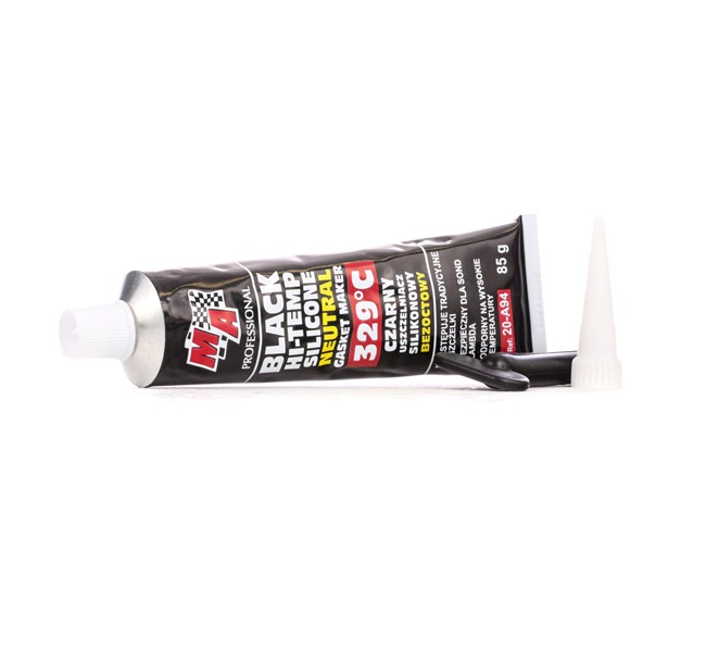 Sellador de juntas MA PROFESSIONAL 20-A94 para auto (Tubo, 85g, negro, Contenido: 85ml)