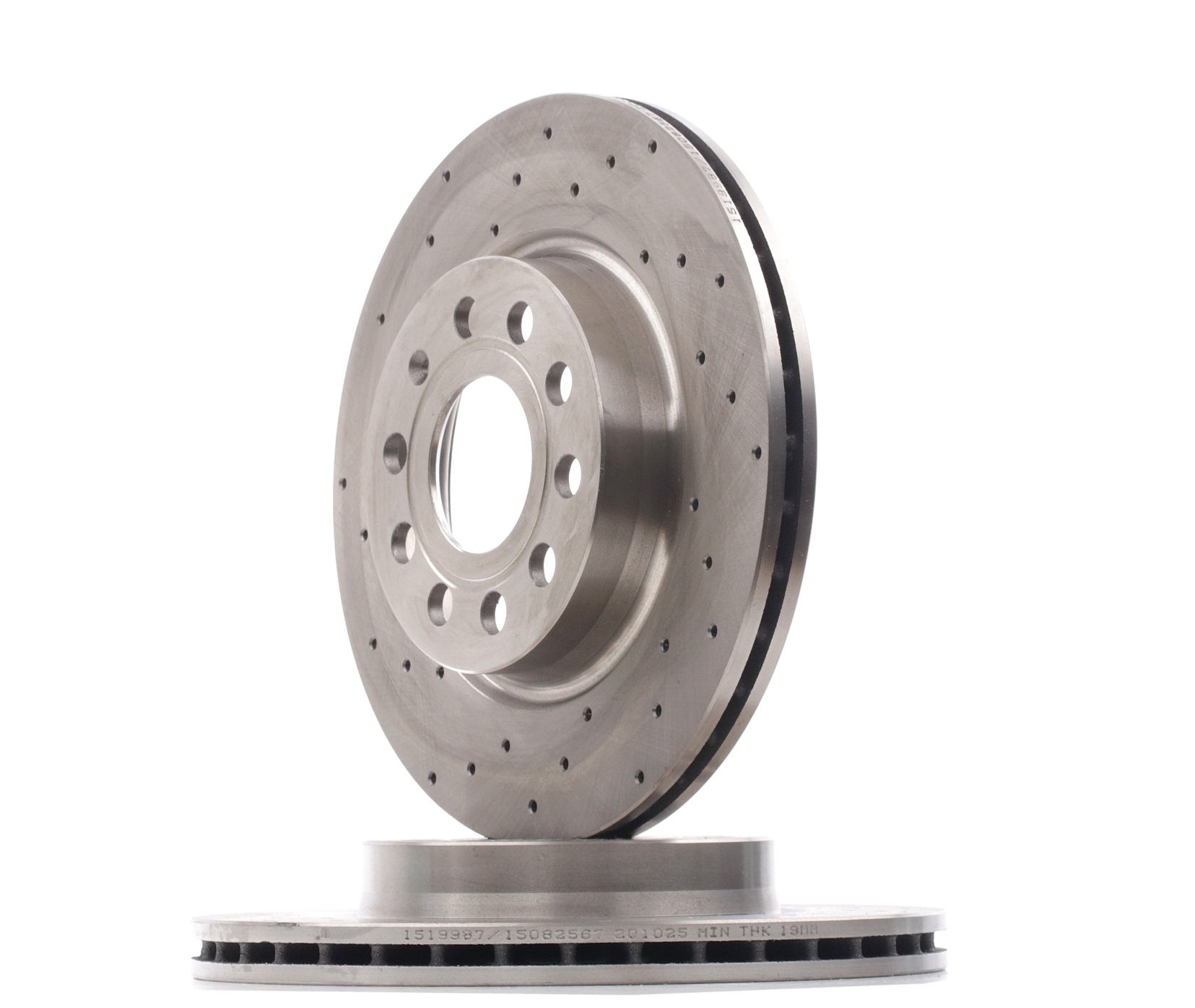 RIDEX Disques De Frein 82B2593 Frein à Disque,Disque de frein VW,SKODA,AUDI,GOLF V 1K1,GOLF VI 5K1,G