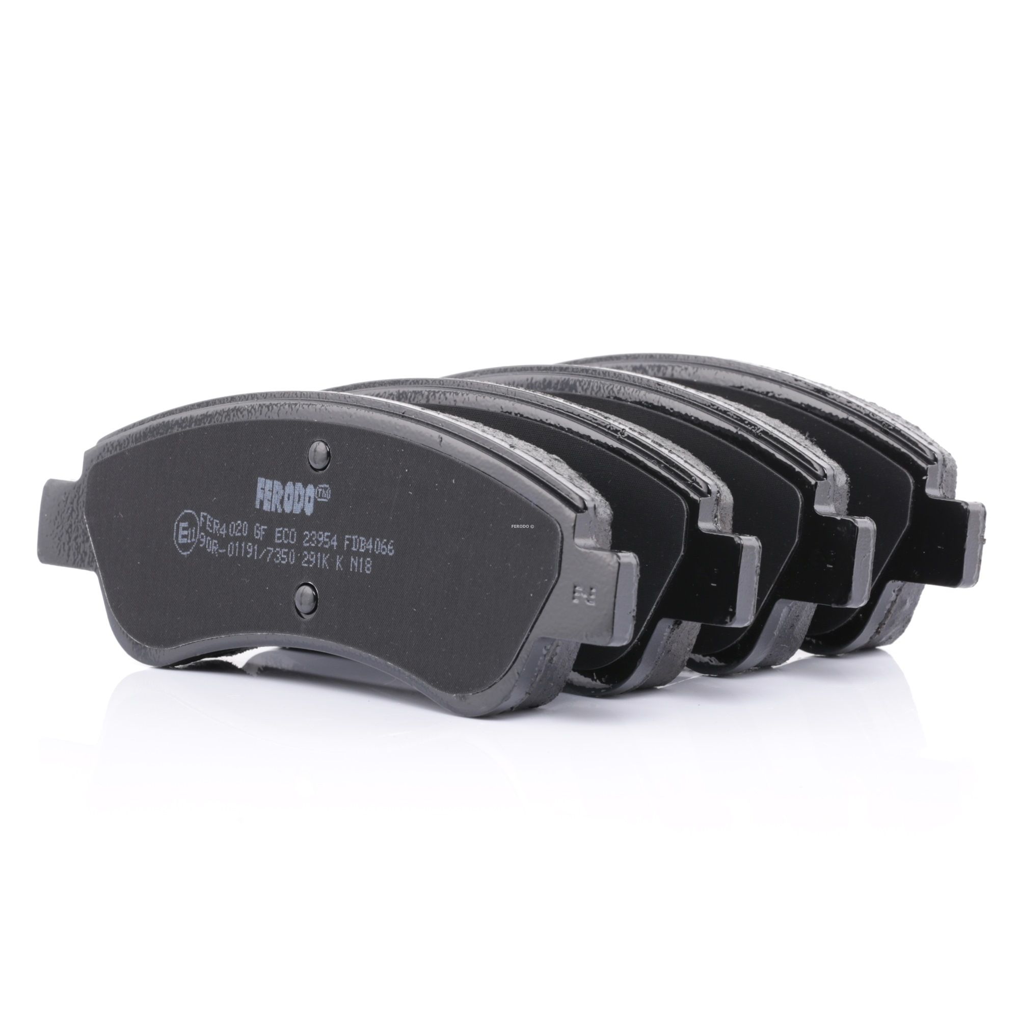 FERODO Bremsbeläge FDB4066 Bremsklötze,Scheibenbremsbelag OPEL,PEUGEOT,CITROËN,CROSSLAND X,206 Schrägheck 2A/C,206 CC 2D,207 WA_, WC_,307 SW 3H