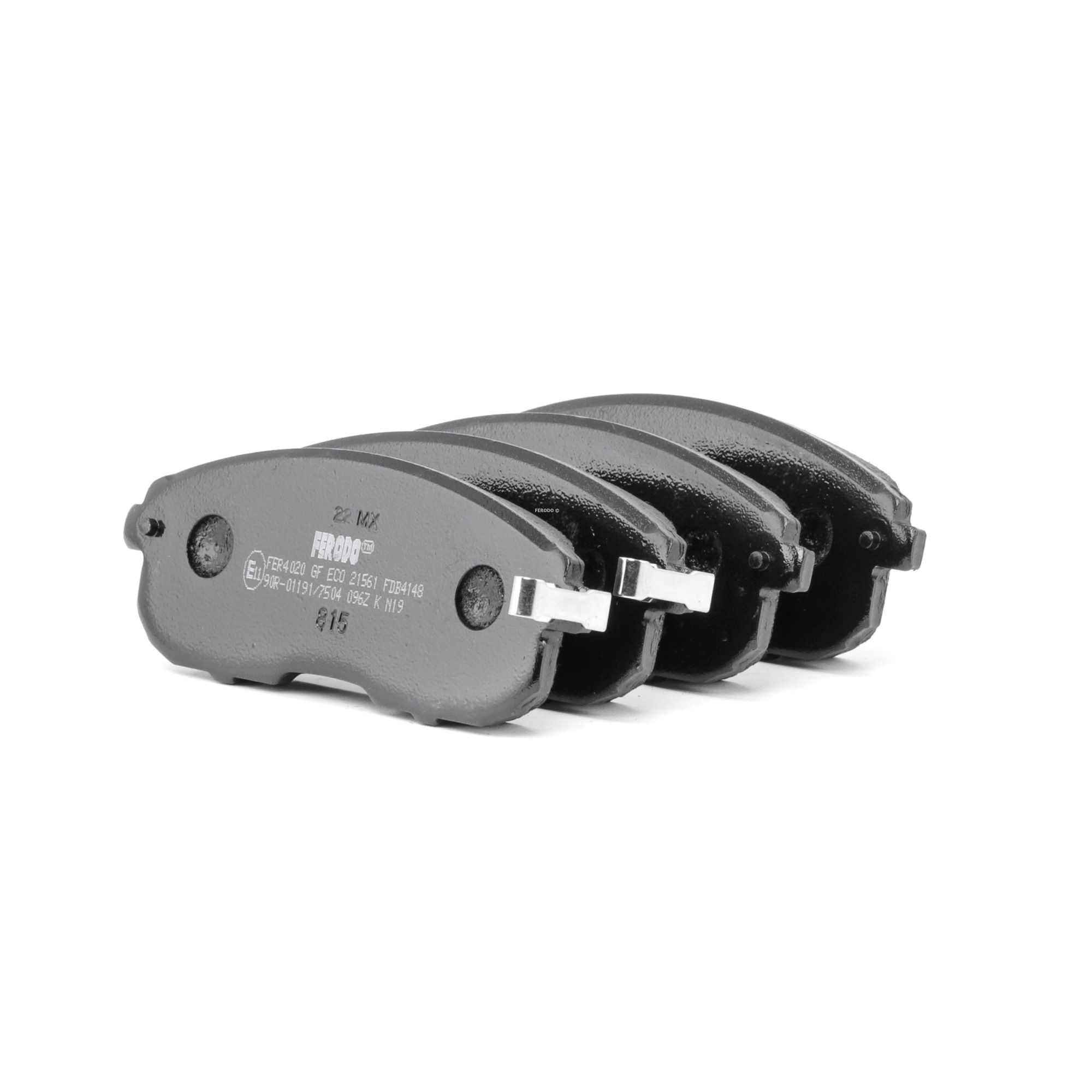 FERODO Plaquettes De Frein FDB4148 Jeu De Plaquettes De Frein,Jeu de plaquettes de frein, frein à di