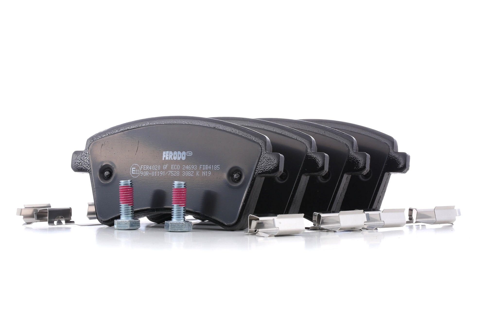 FERODO Plaquettes De Frein FDB4185 Jeu De Plaquettes De Frein,Jeu de plaquettes de frein, frein à di