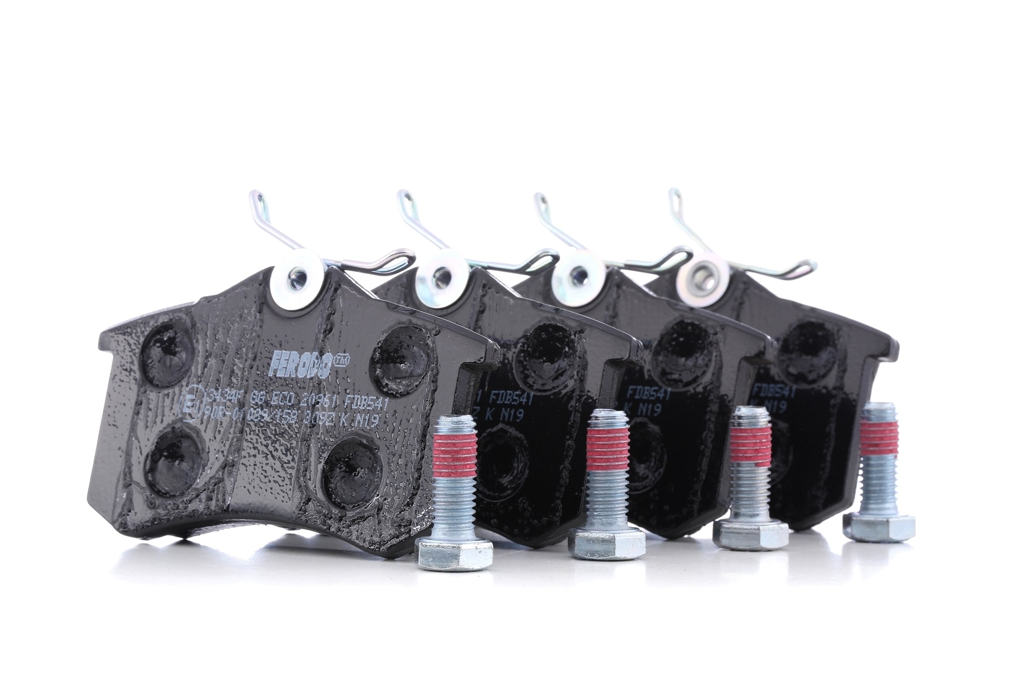 FERODO Bremsbeläge FDB541 Bremsklötze,Scheibenbremsbelag VW,AUDI,RENAULT,GOLF III 1H1,GOLF II 19E, 1G1,PASSAT Variant 3A5, 35I,GOLF III Cabriolet 1E7