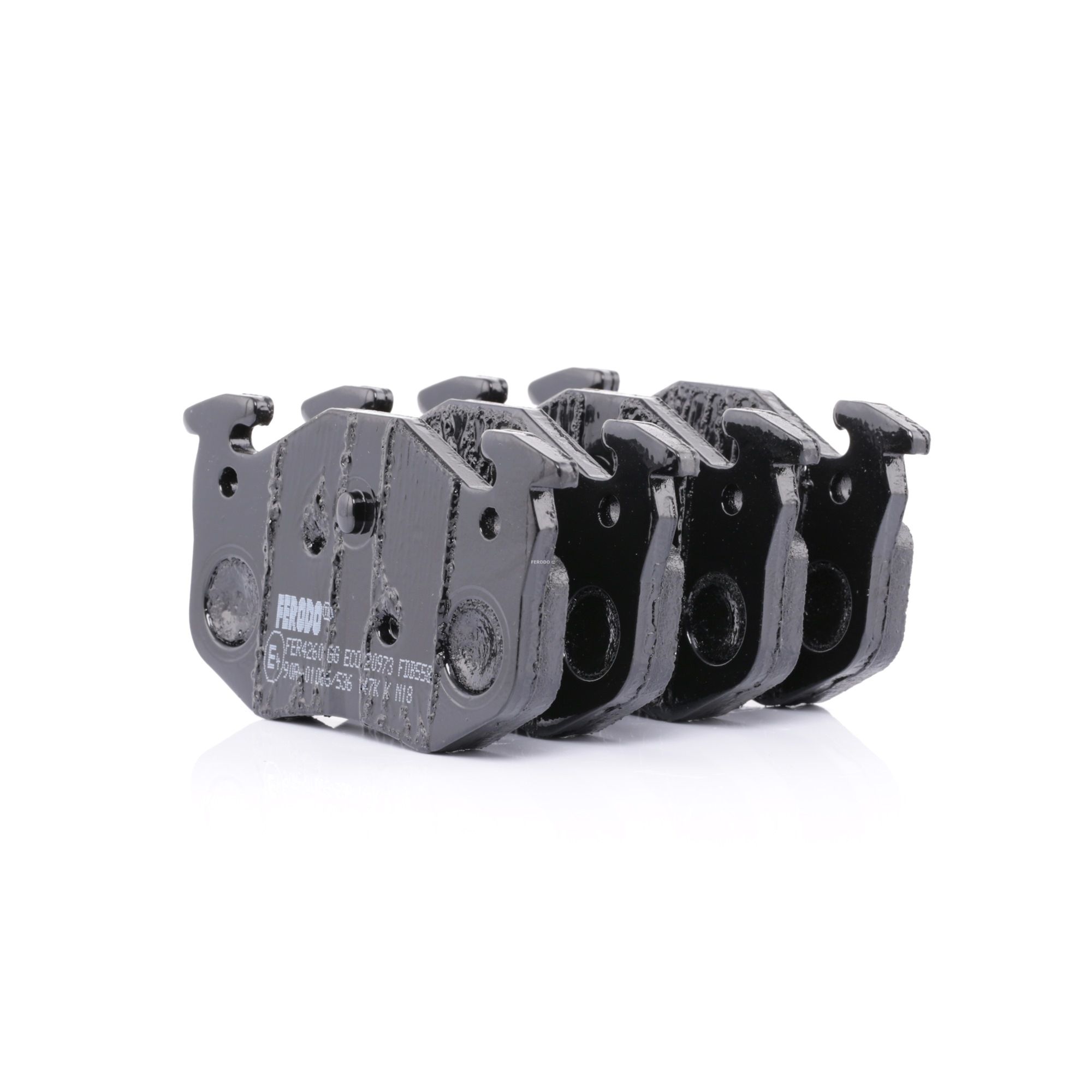 FERODO Bremsbeläge FDB558 Bremsklötze,Scheibenbremsbelag RENAULT,PEUGEOT,CITROËN,CLIO II BB0/1/2_, CB0/1/2_,MEGANE I BA0/1_,MEGANE I Grandtour KA0/1_