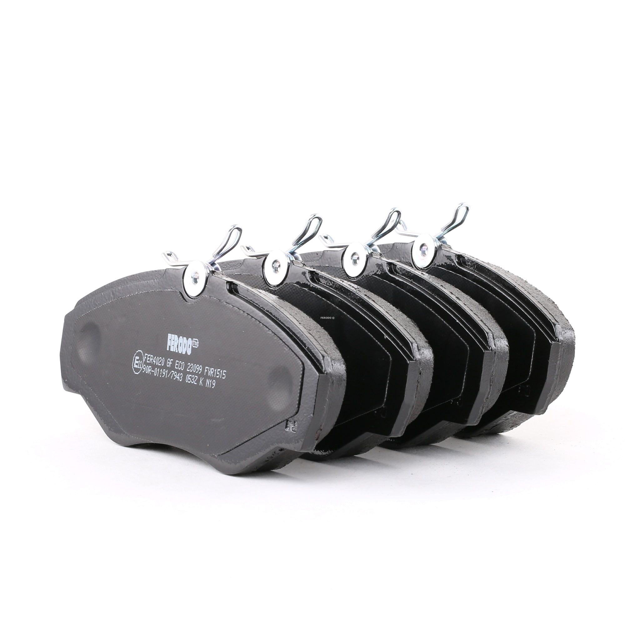 FERODO Plaquettes De Frein FVR1515 Jeu De Plaquettes De Frein,Jeu de plaquettes de frein, frein à di