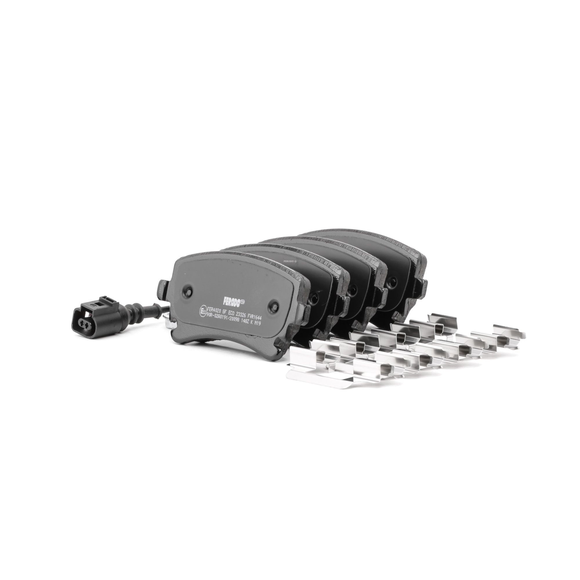 FERODO Plaquettes De Frein FVR1644 Jeu De Plaquettes De Frein,Jeu de plaquettes de frein, frein à di