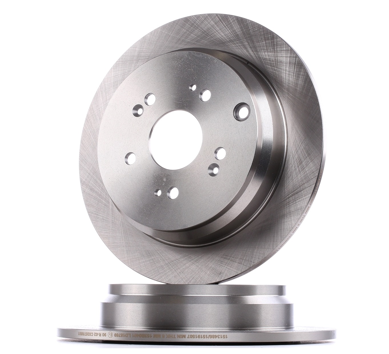 RIDEX Disques De Frein 82B2619 Frein à Disque,Disque de frein HONDA,CR-V III RE,CR-V IV RE