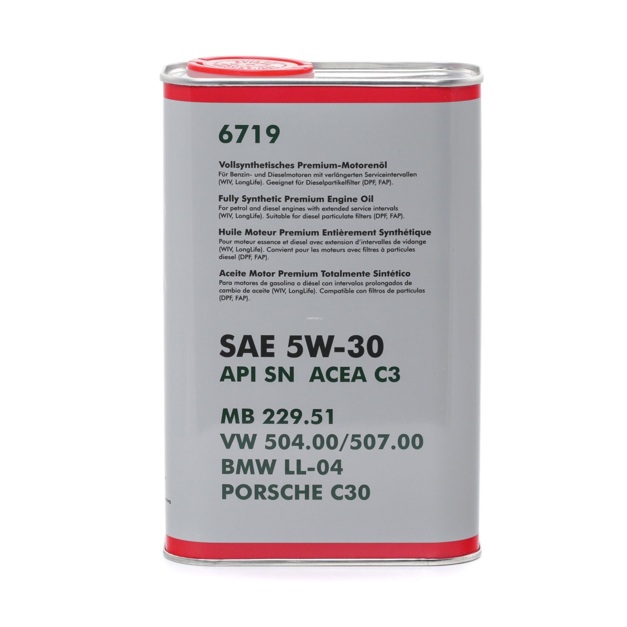 FANFARO Huile moteur FF6719-1