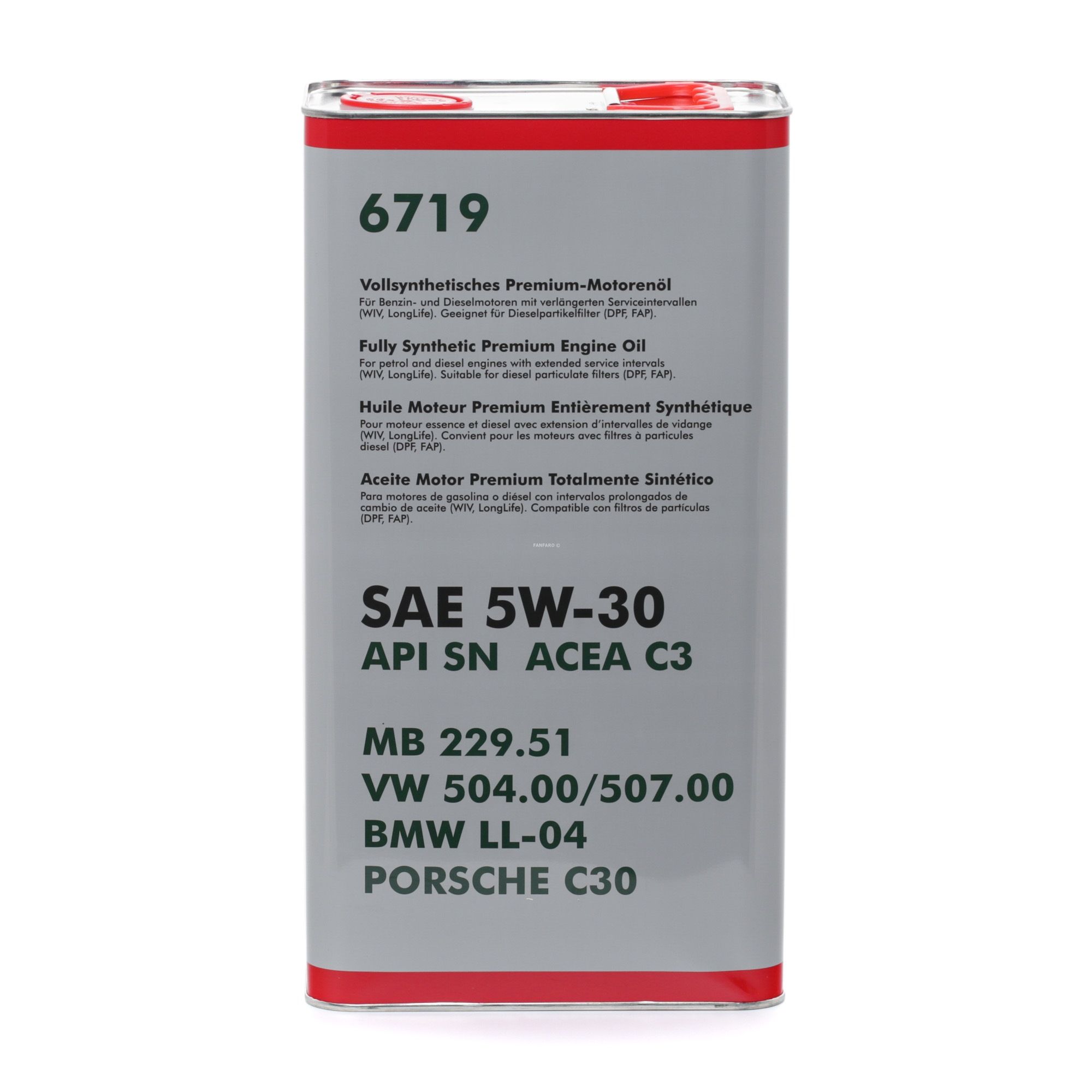 FANFARO Huile moteur FF6719-5