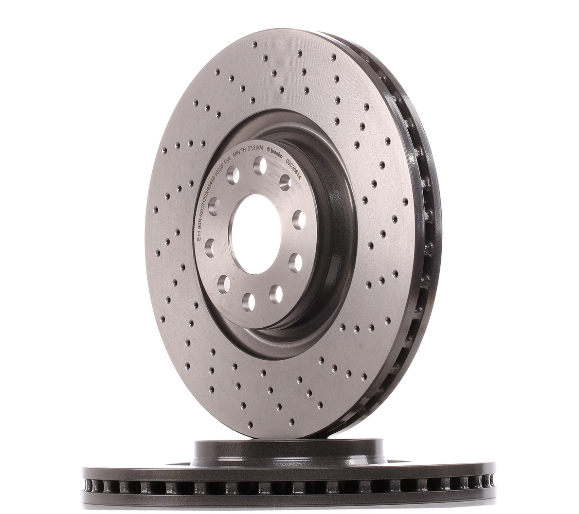 BREMBO Disques De Frein XTRA LINE 09.C306.1X Frein à Disque,Disque de frein AUDI,VW,SKODA,A3 Sportba