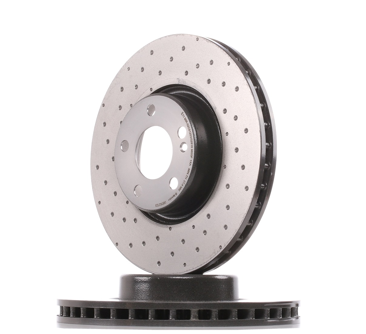 BREMBO Disques De Frein CO-CAST DISCS LINE 09.D527.23 Frein à Disque,Disque de frein MERCEDES-BENZ,C