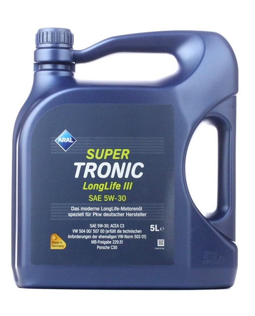ARAL Motorenöl VW 503 01 5W-30, Inhalt: 5l, Synthetiköl