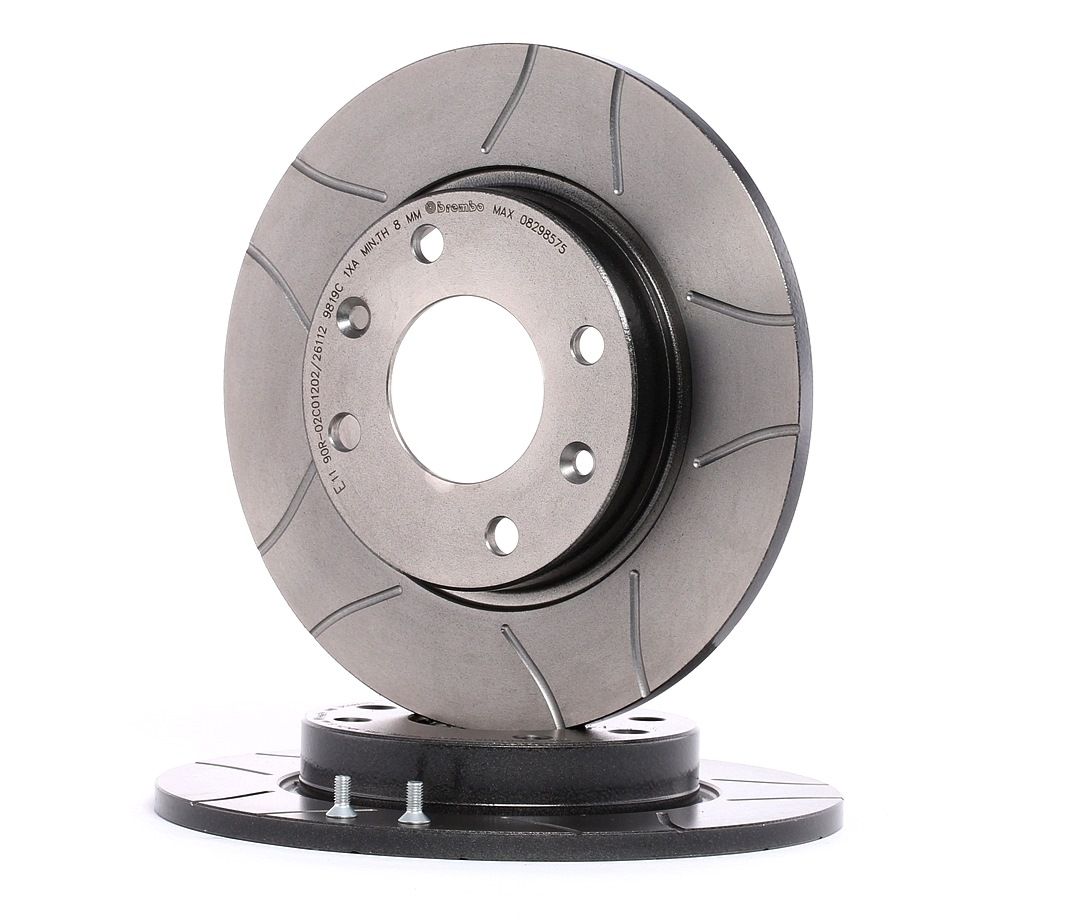 BREMBO Disques De Frein 08.2985.75 Frein à Disque,Disque de frein PEUGEOT,CITROËN,206 Fastback 2A/C,