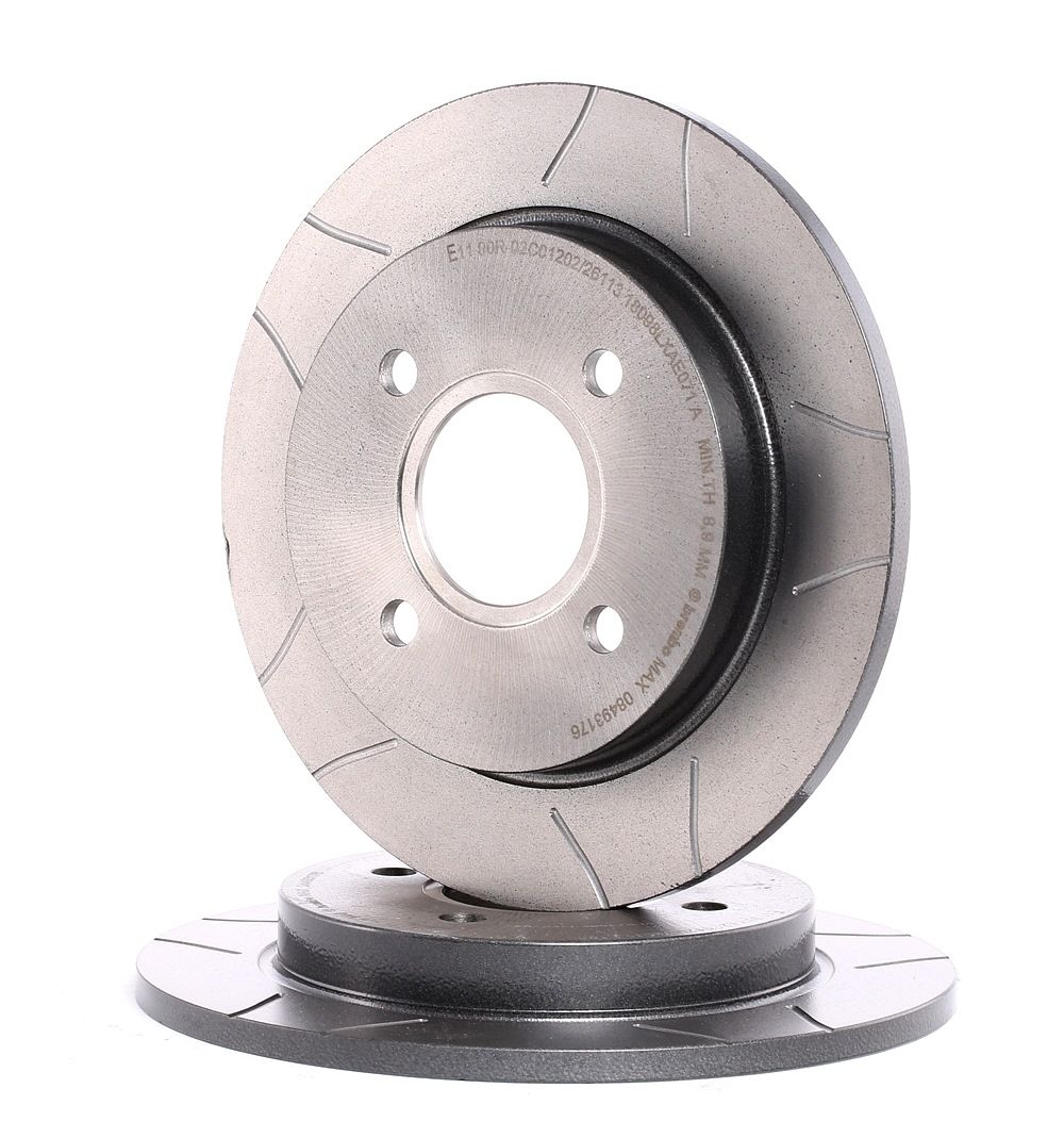 BREMBO Disques De Frein 08.4931.76 Frein à Disque,Disque de frein FORD,FIESTA V JH_, JD_,FIESTA VI,F