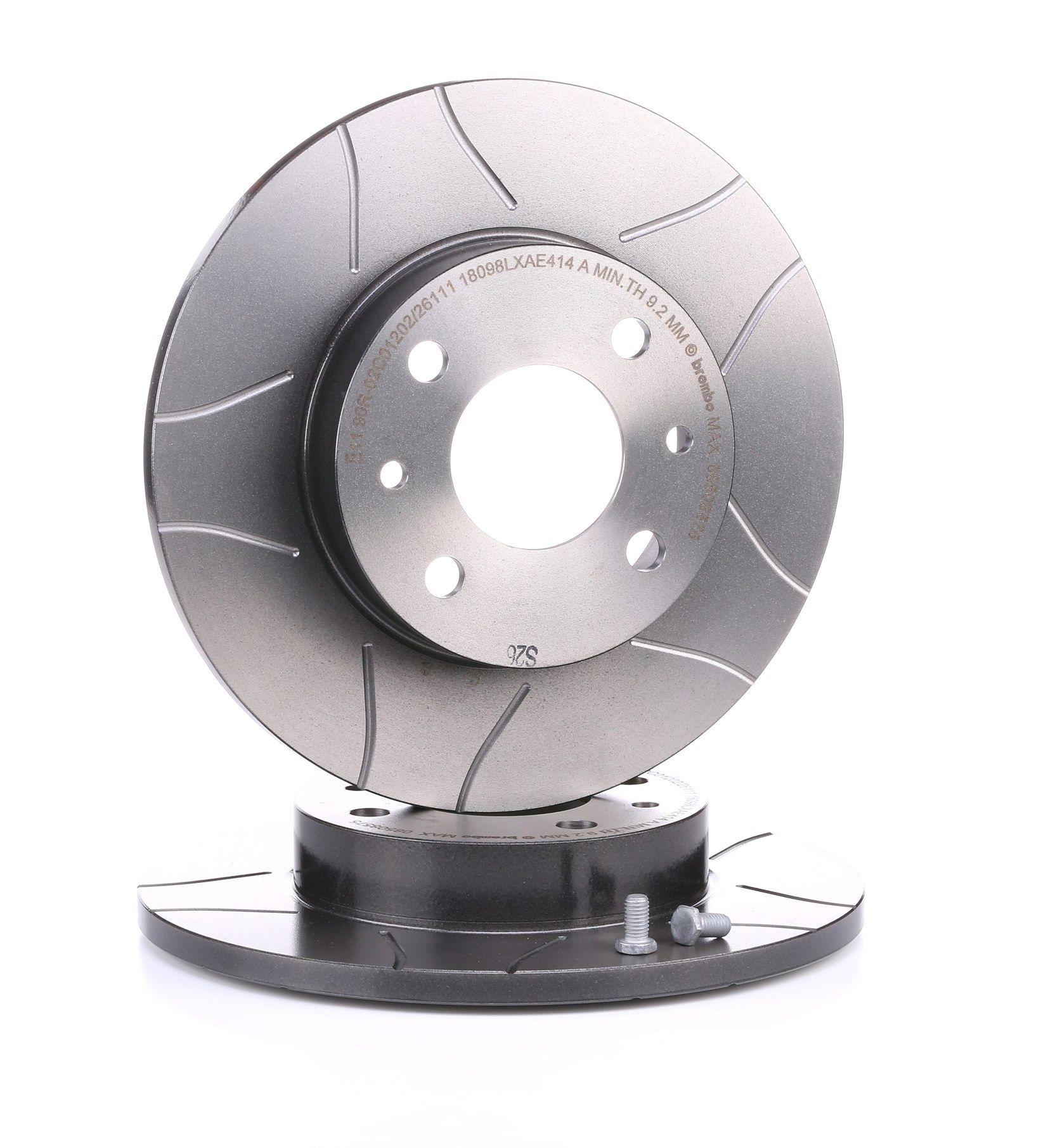 BREMBO Disques De Frein 08.5085.75 Frein à Disque,Disque de frein FIAT,LANCIA,ABARTH,PUNTO 188,500 3