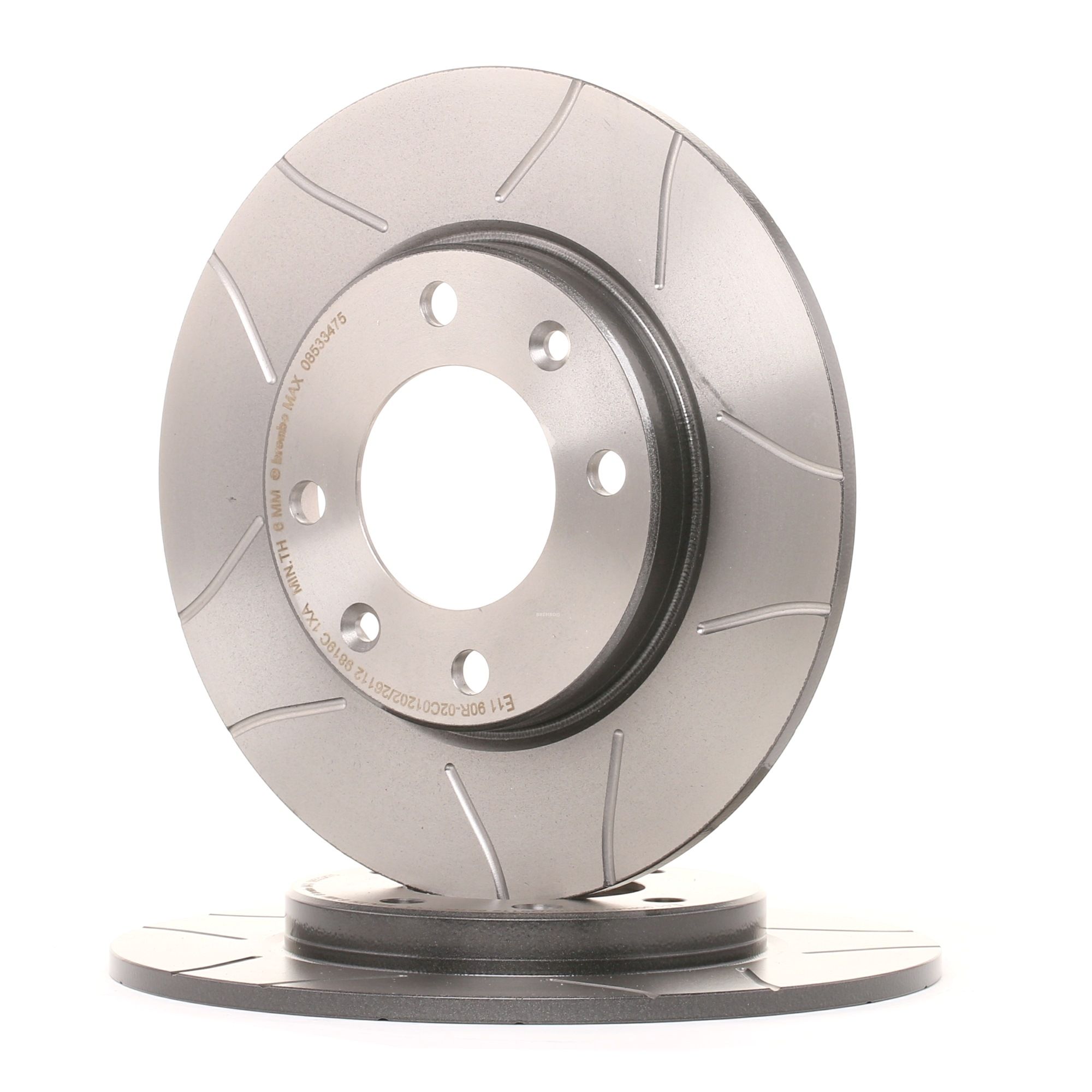 Brembo 08.7165.14 Disco de Freno 2 Piezas
