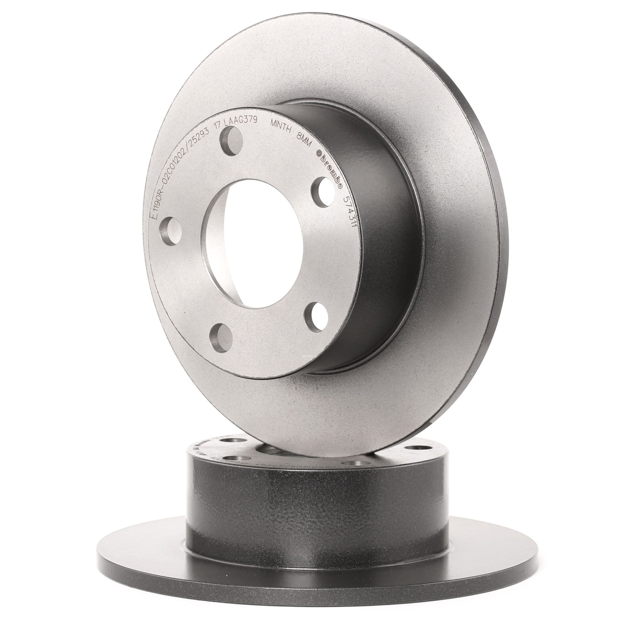 BREMBO Disques De Frein 08.5743.11 Frein à Disque,Disque de frein VW,SKODA,AUDI,PASSAT 3B3,PASSAT 3B